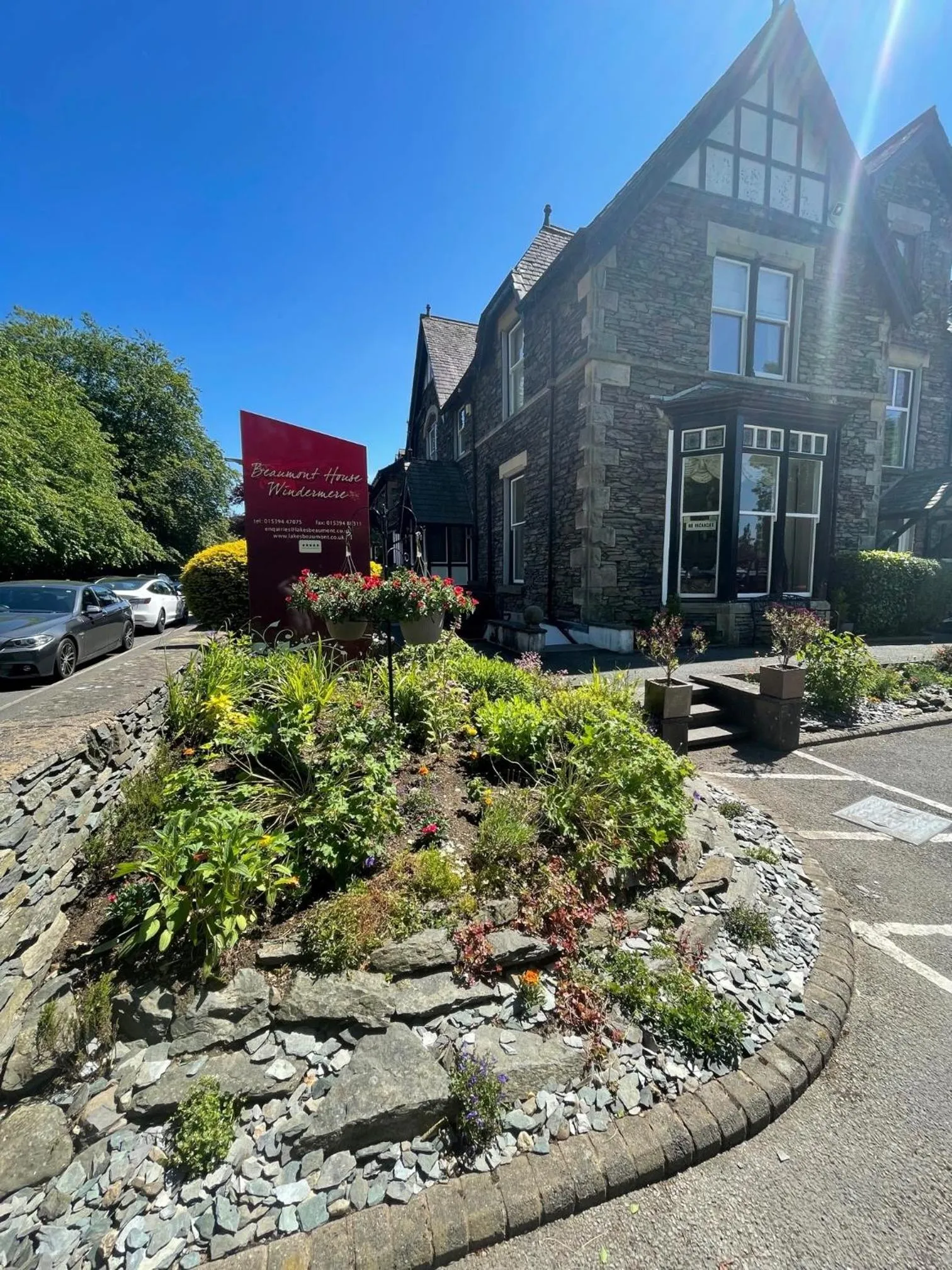 Balcony/Terrace in Beaumont Guest House Windermere - Adult Only - Free Car Park & Off Site access to the local Health Centre