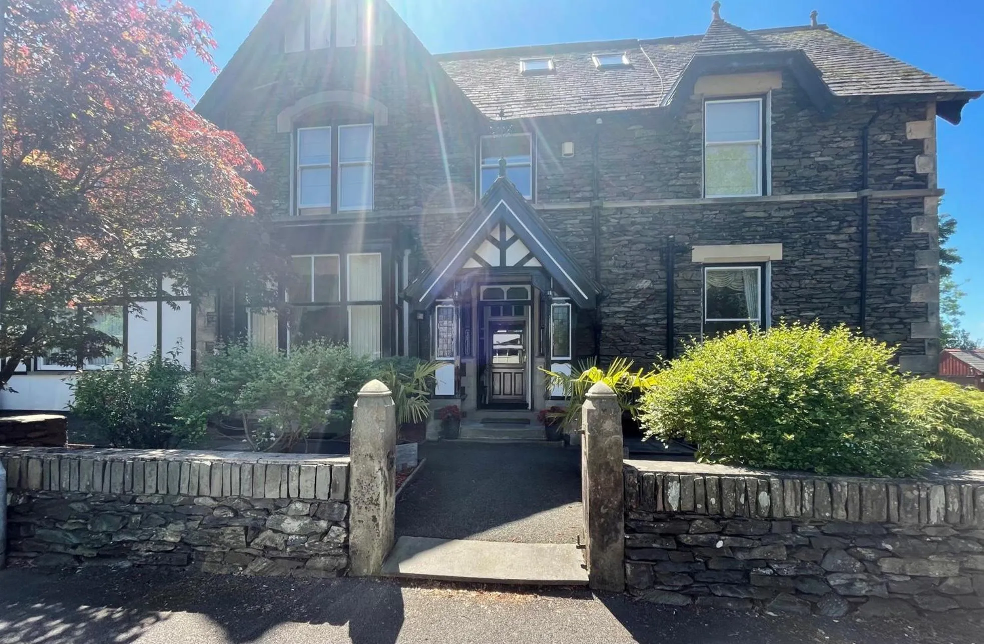 Balcony/Terrace in Beaumont Guest House Windermere - Adult Only - Free Car Park & Off Site access to the local Health Centre