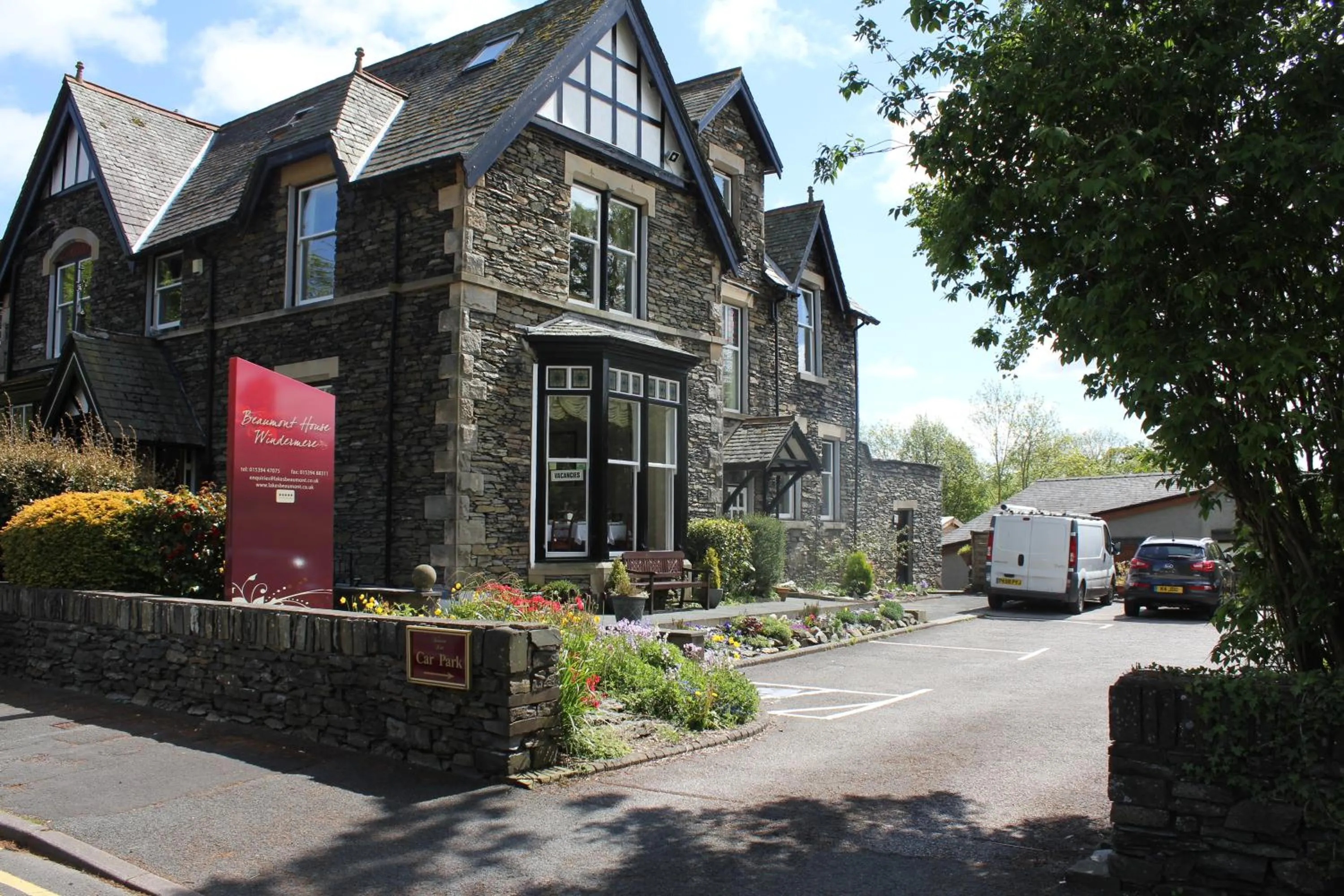 Facade/entrance in Beaumont Guest House Windermere - Adult Only - Free Car Park & Off Site access to the local Health Centre