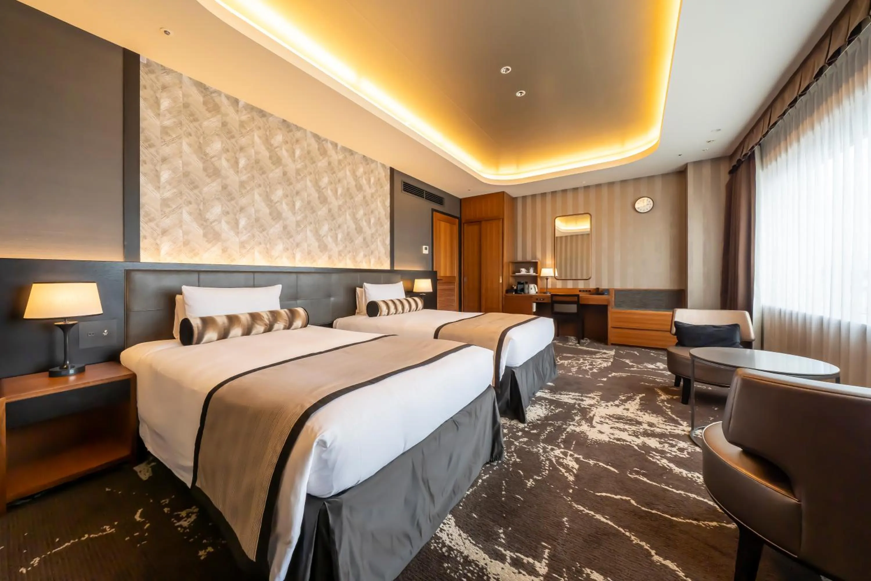 Photo of the whole room, Bed in Hotel Monterey Himeji