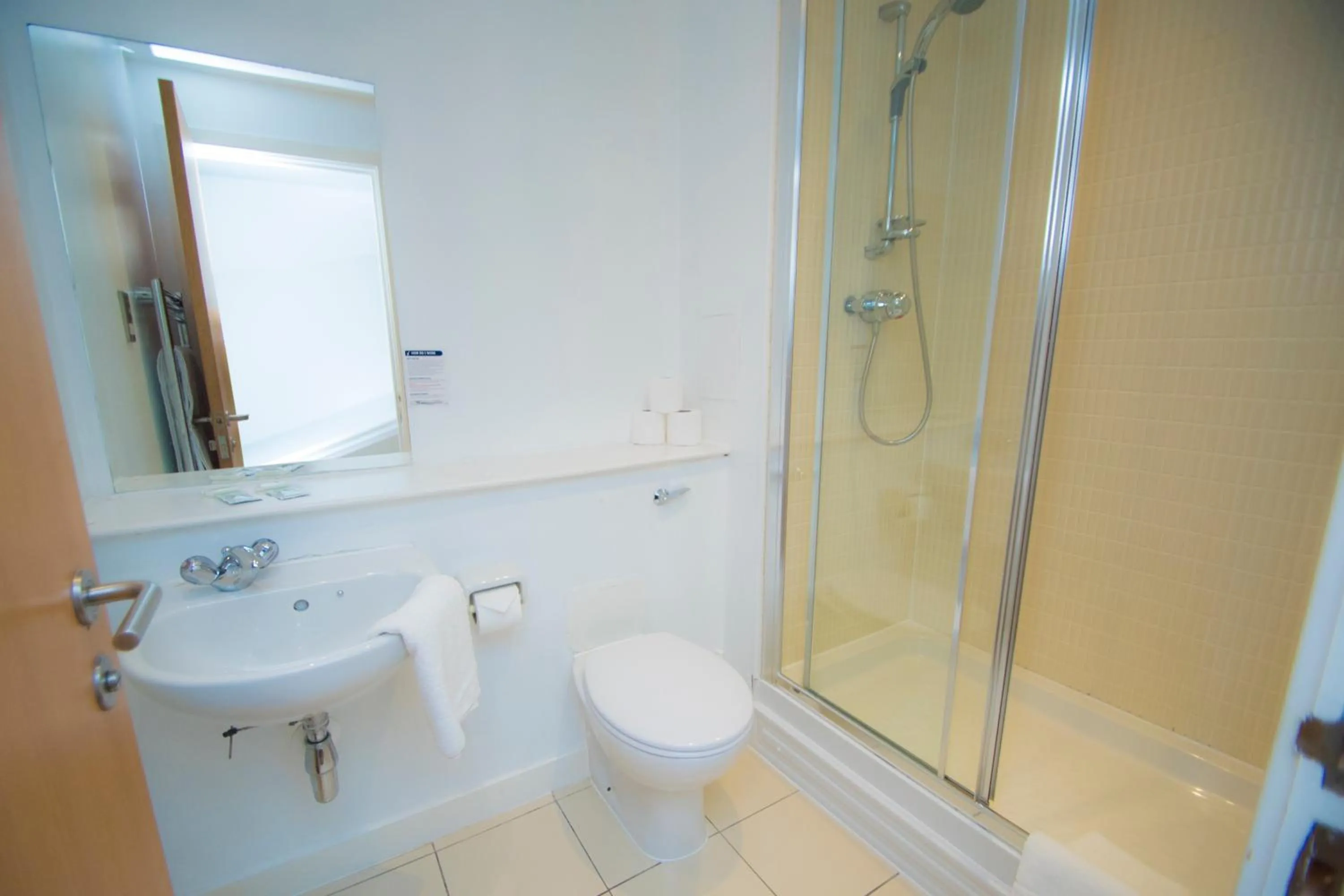 Shower in Ocean Serviced Apartments