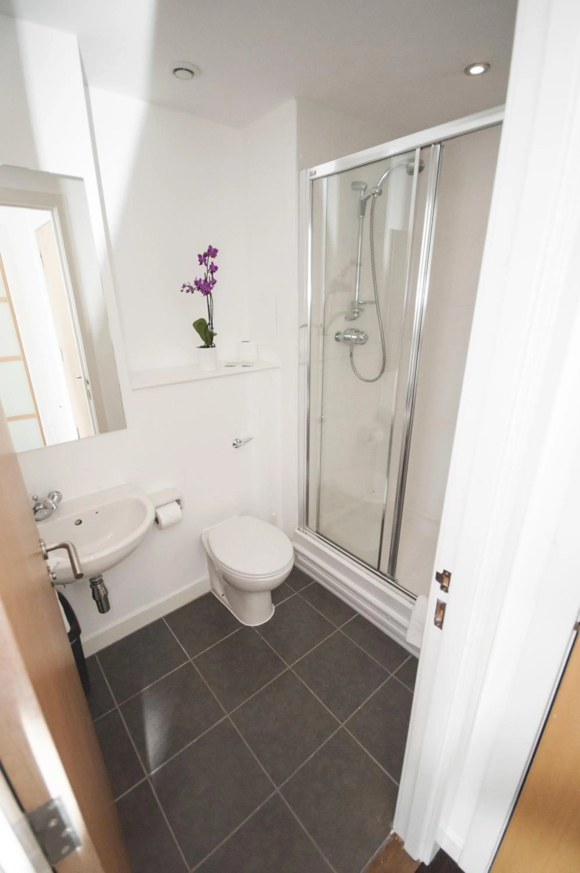 Shower in Ocean Serviced Apartments