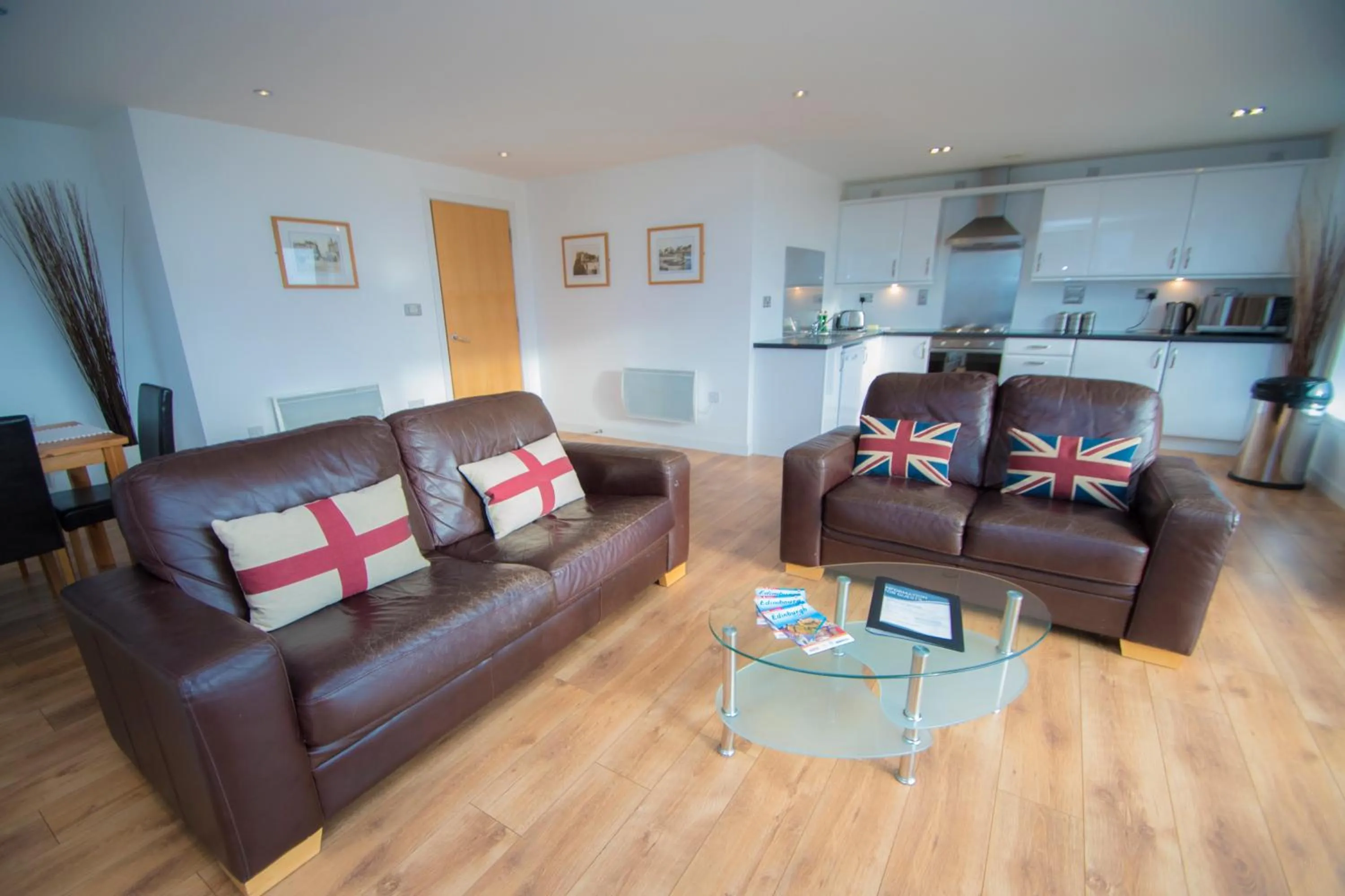 Kitchen or kitchenette in Ocean Serviced Apartments