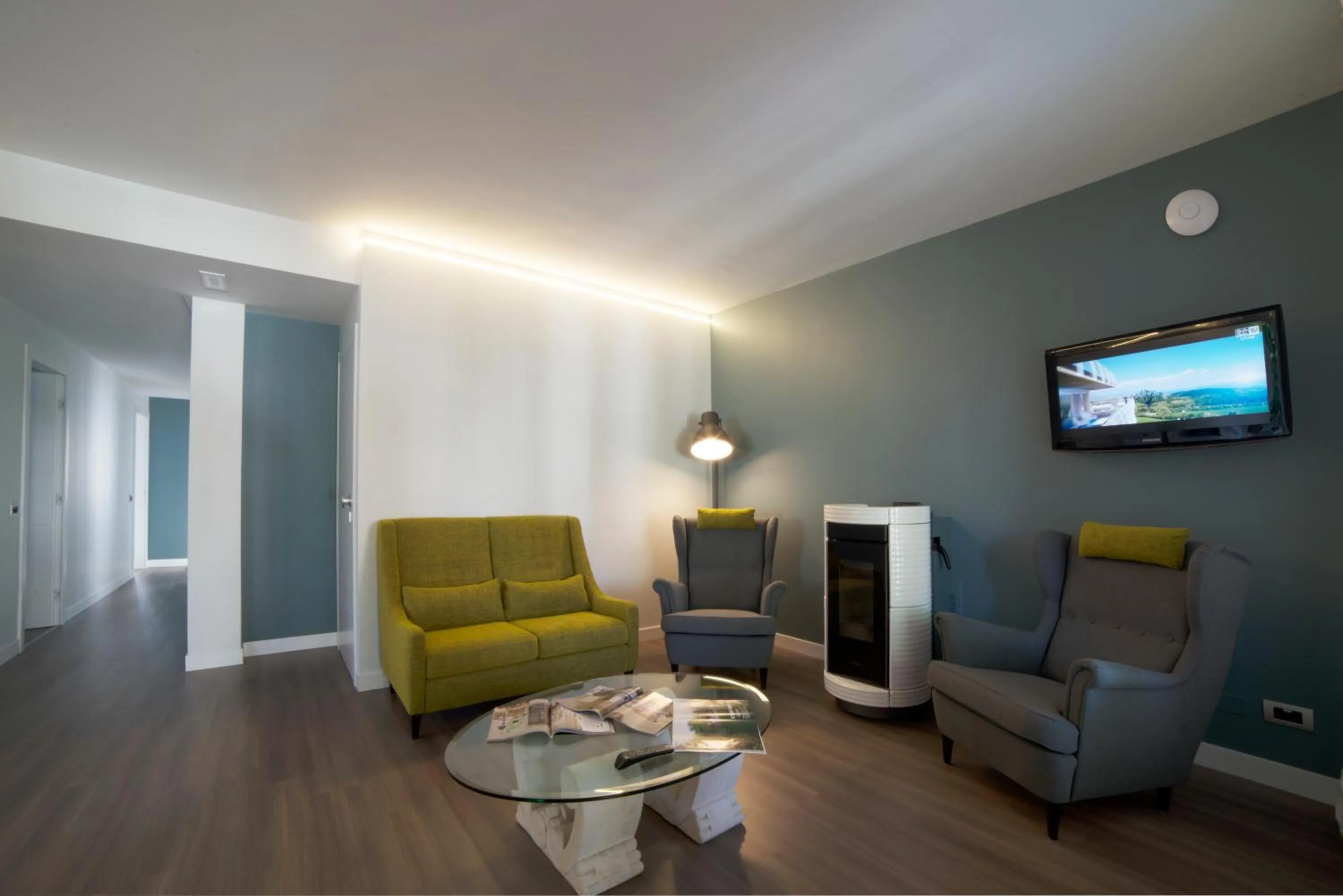 Communal lounge/ TV room in Cascina36 B&B