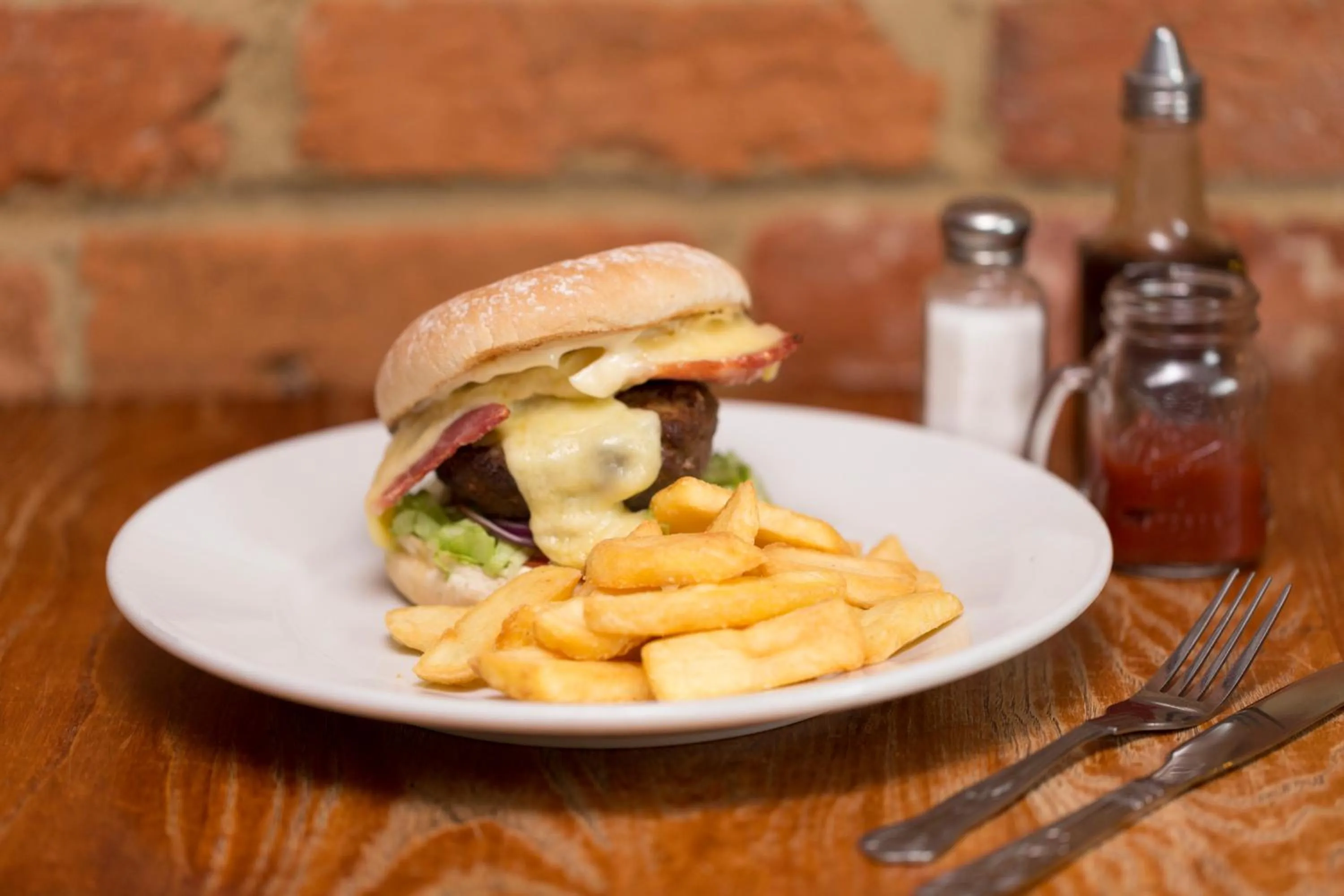 Food close-up in The Bell Hotel