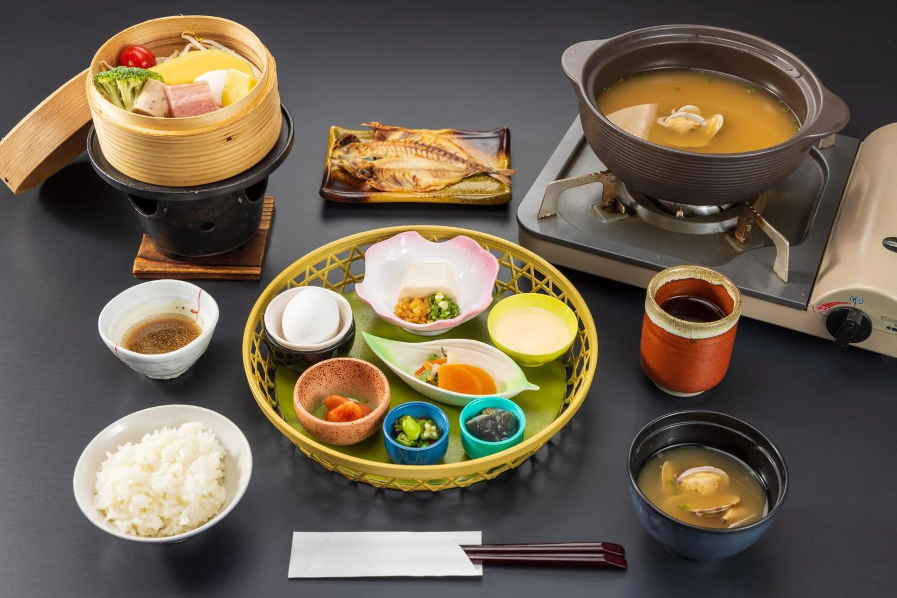 Breakfast in Susukinohara Ichinoyu