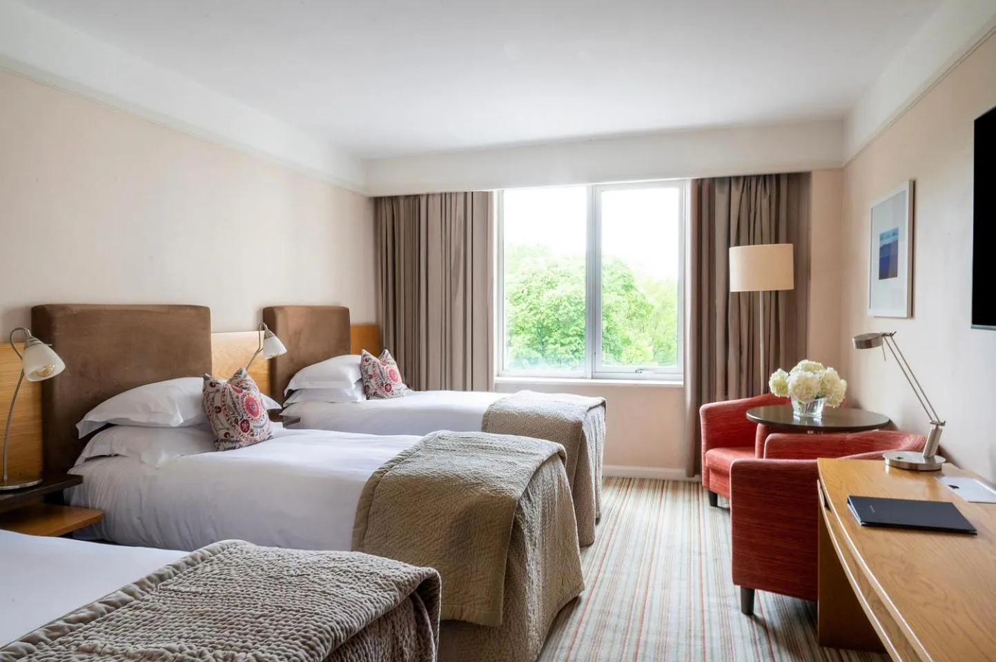 Bed in The River Lee Hotel a member of The Doyle Collection