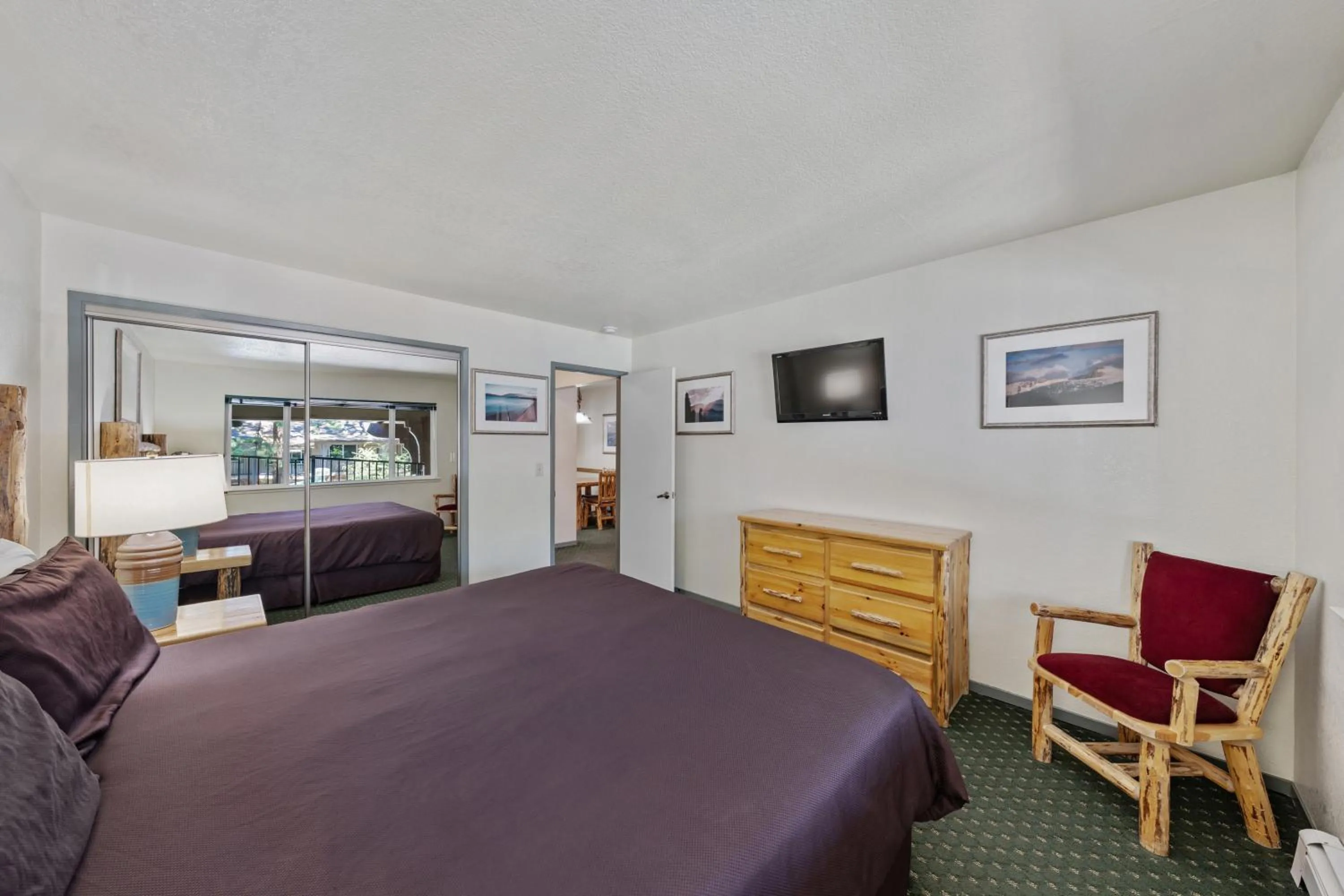 Bed in The Lodge at Lake Tahoe