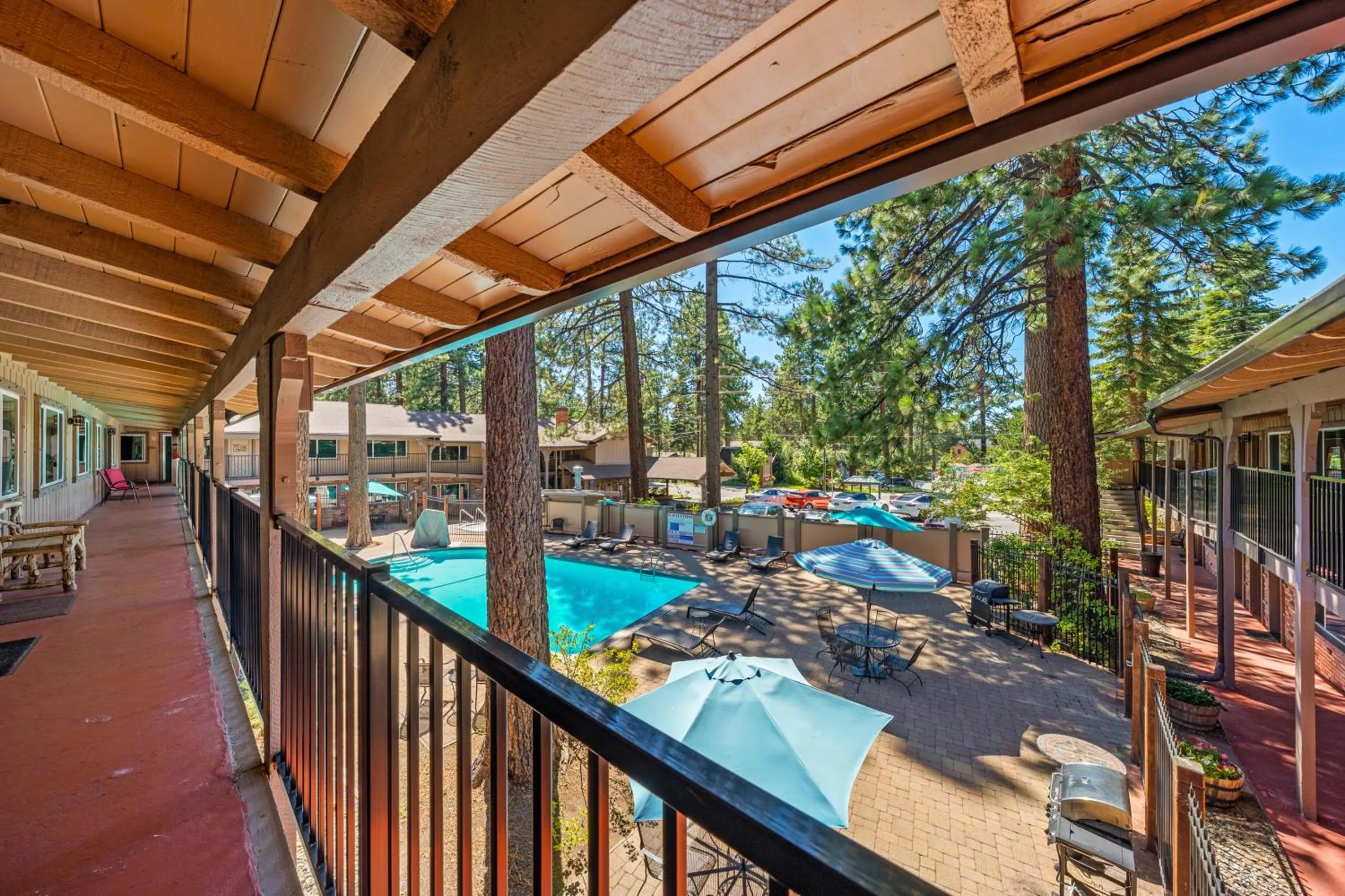 Patio in The Lodge at Lake Tahoe