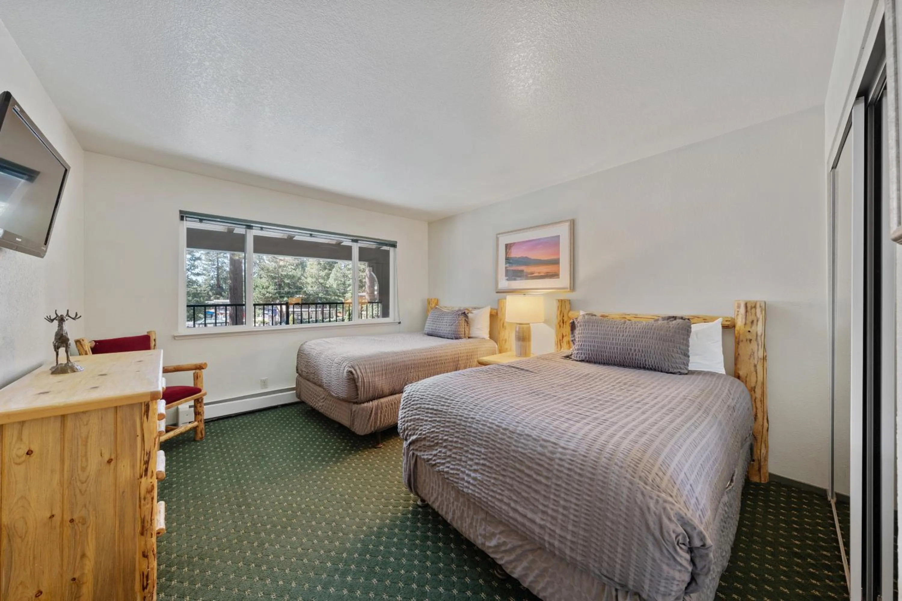 Bed in The Lodge at Lake Tahoe