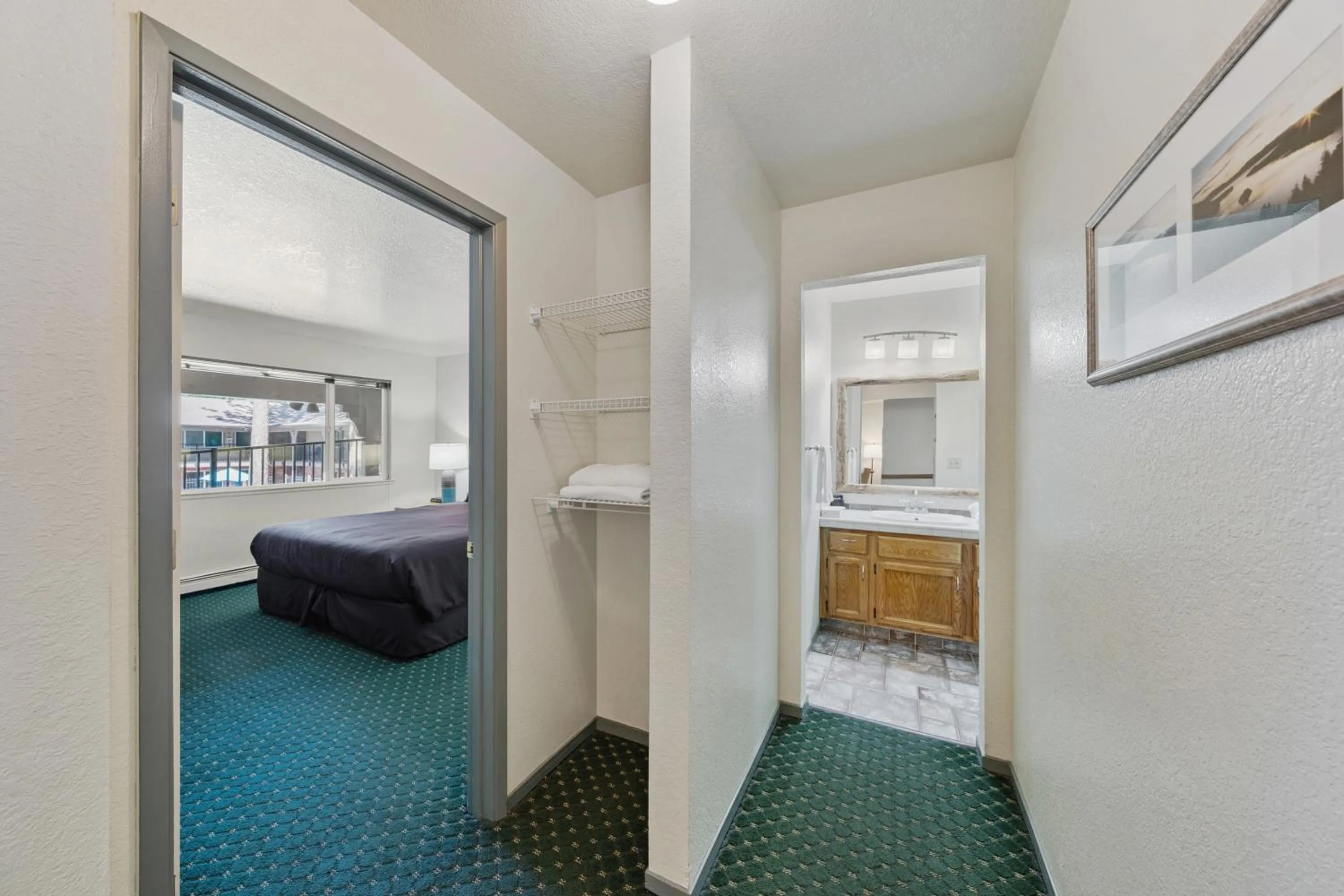 Bed in The Lodge at Lake Tahoe