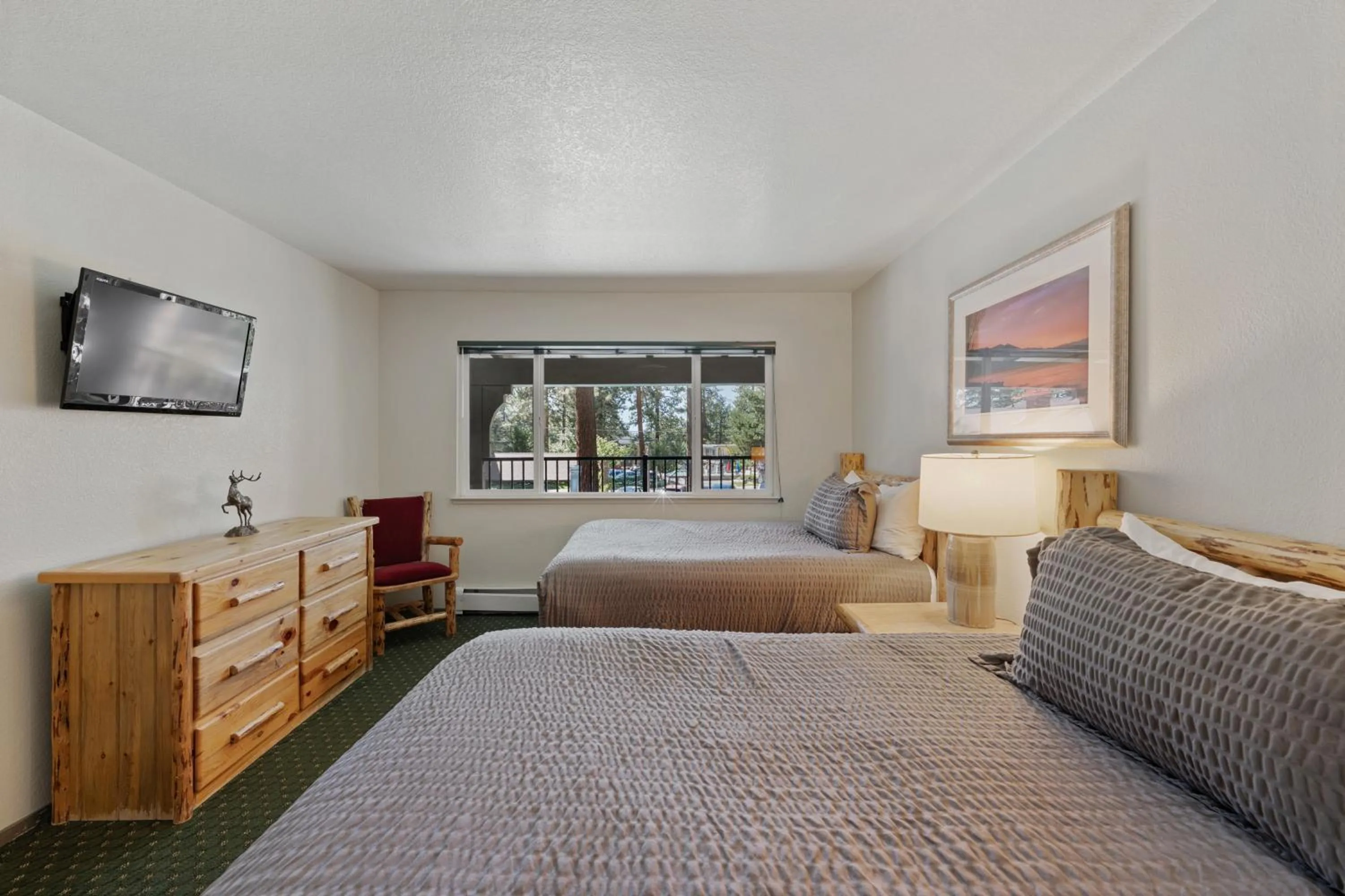 Bed in The Lodge at Lake Tahoe