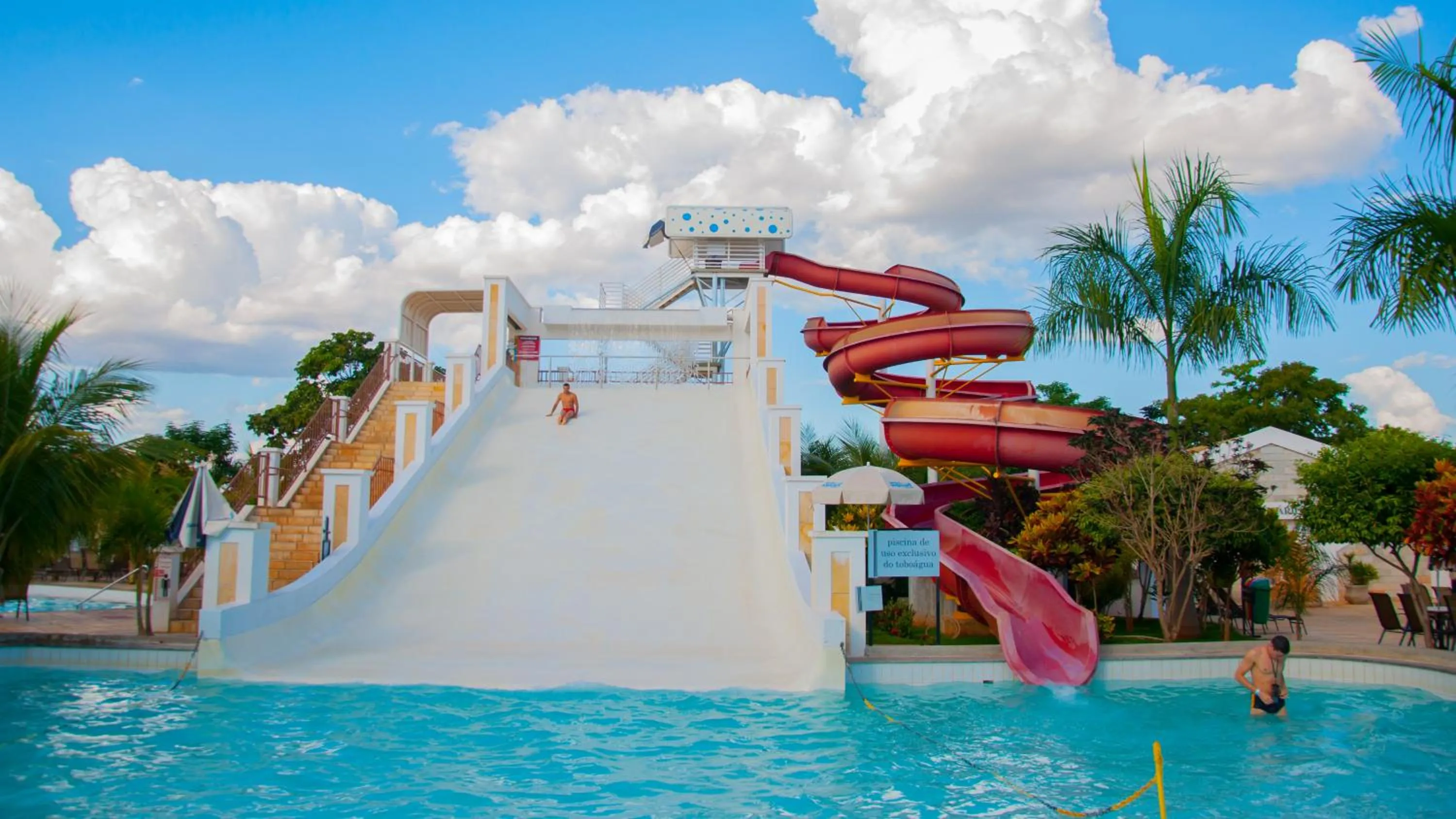Aqua park in LACQUA DIROMA Hotéis e Parques, diversão 24h