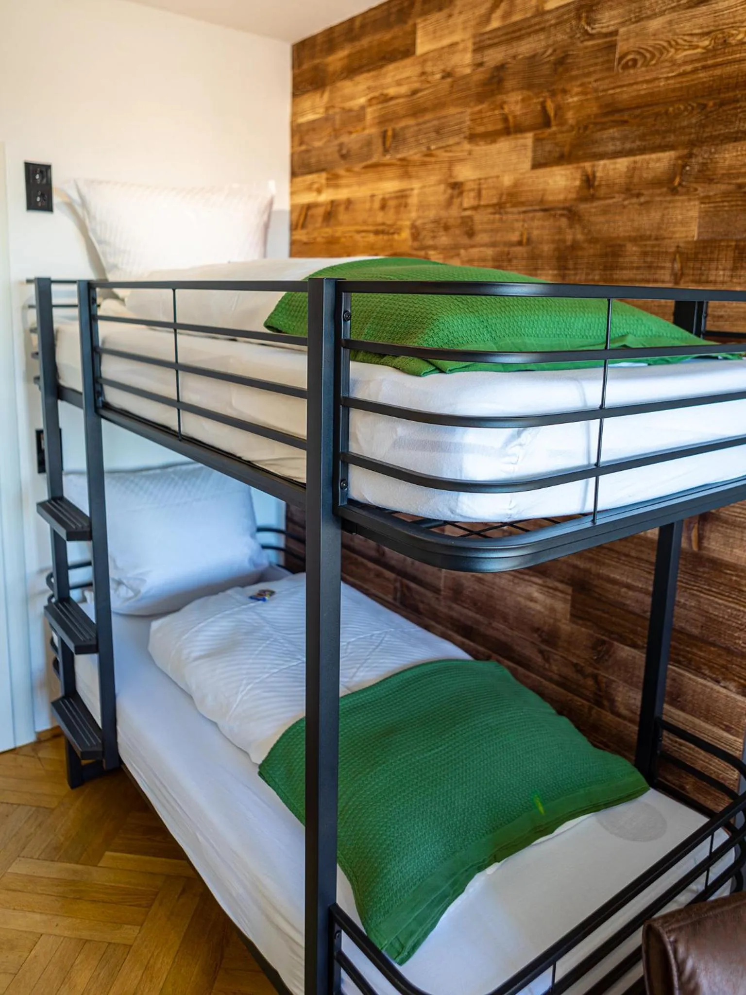bunk bed in Hotel Zum Burggraf
