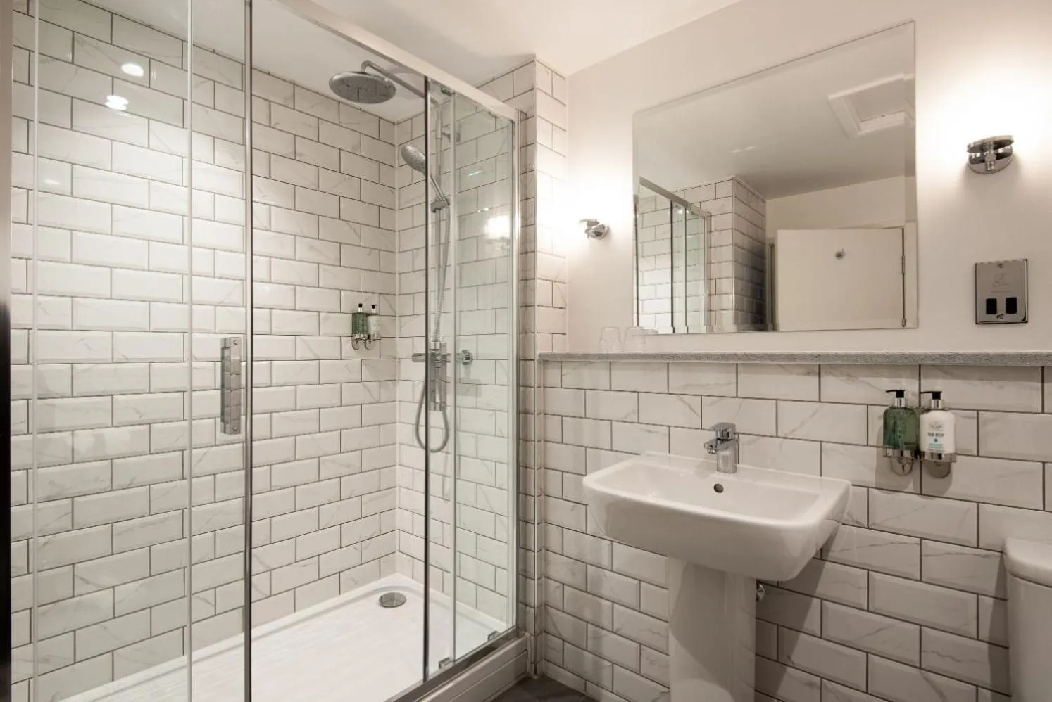 Shower in The Dean Court