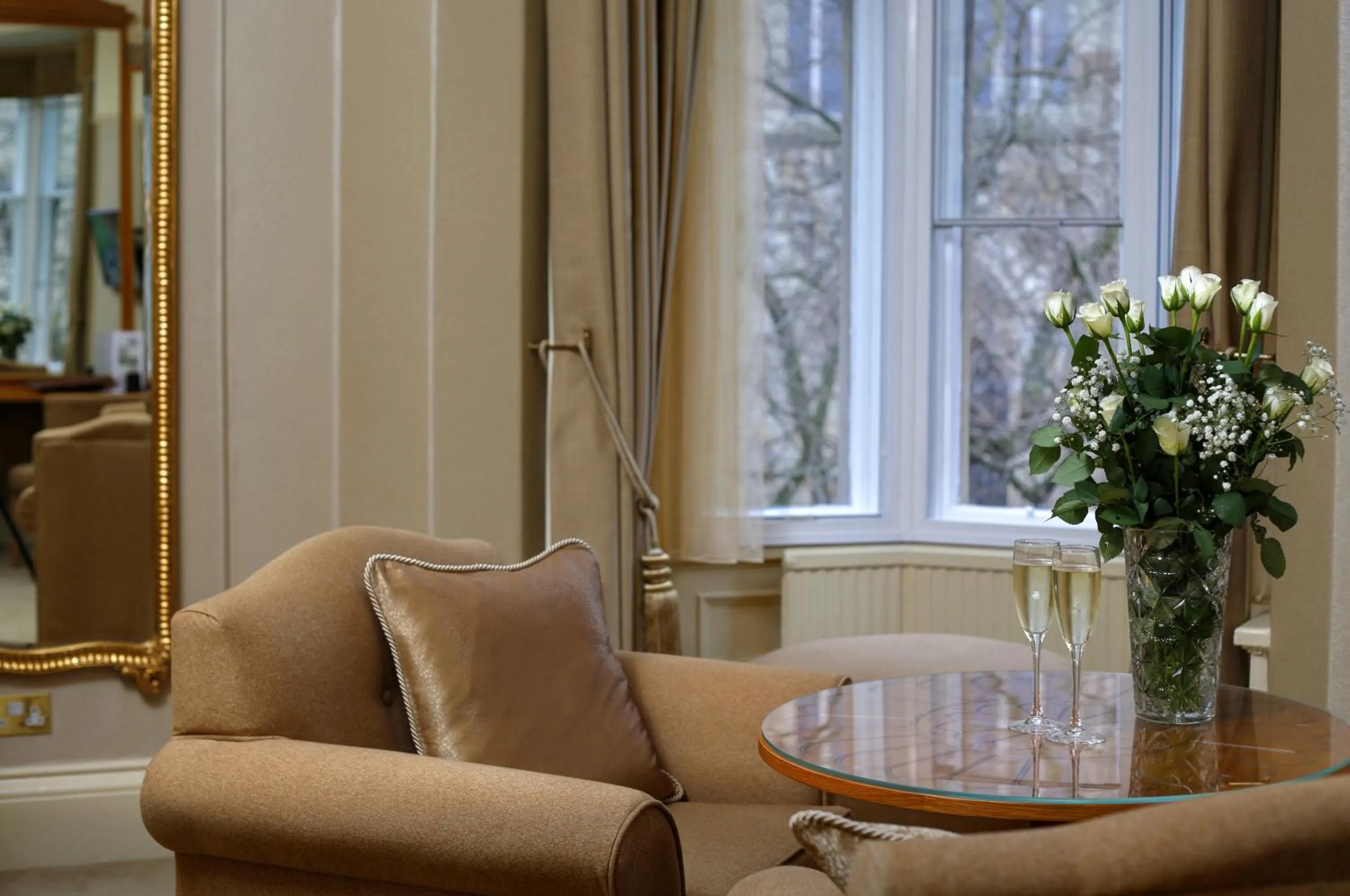 Seating area in The Dean Court