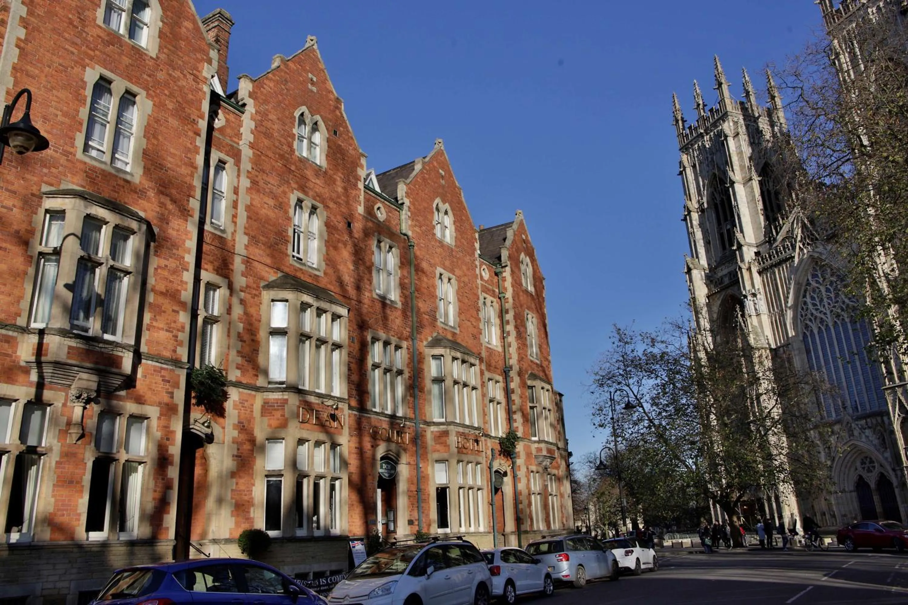 Property building in The Dean Court