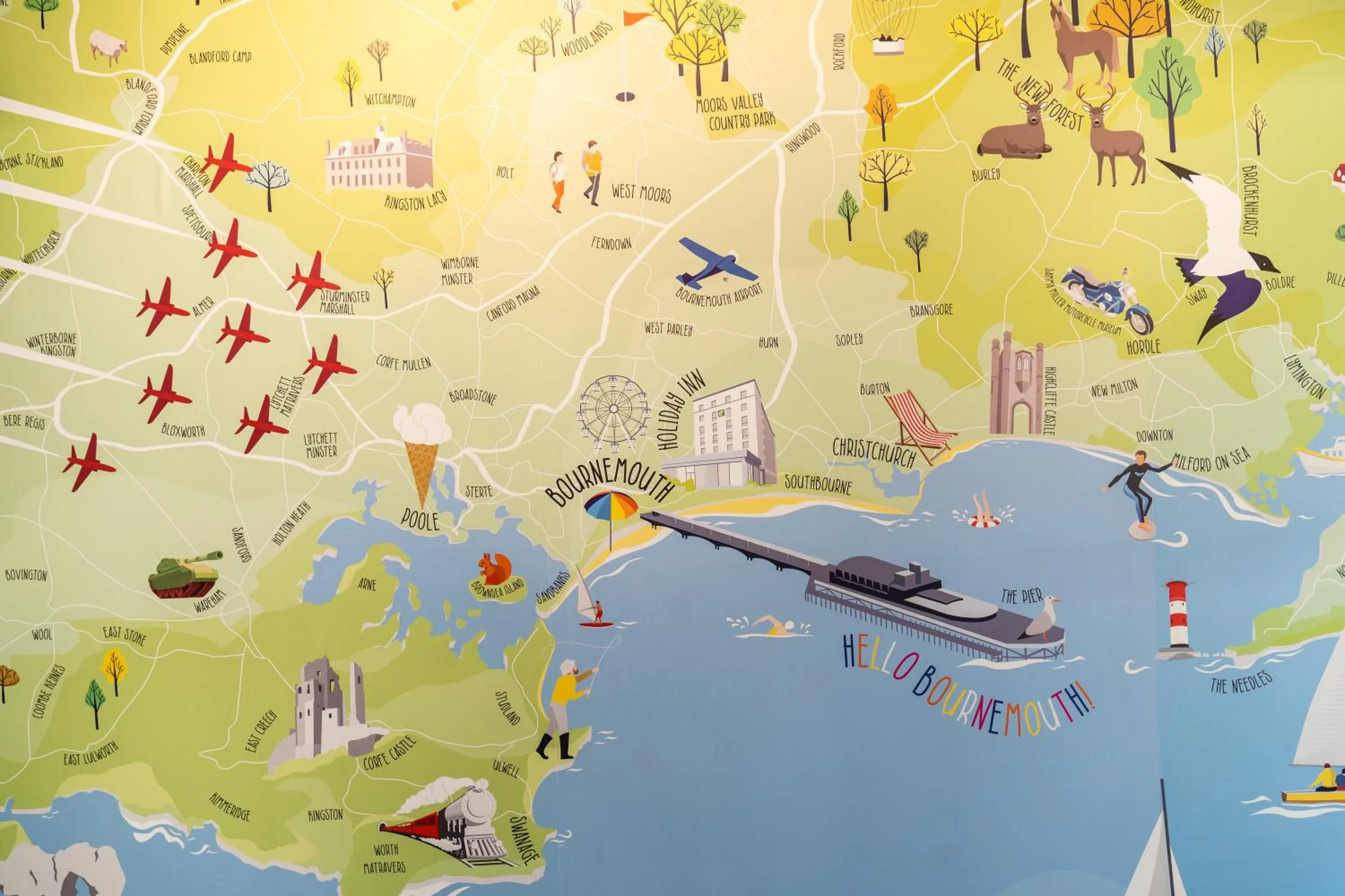 Nearby landmark in Holiday Inn Bournemouth by IHG