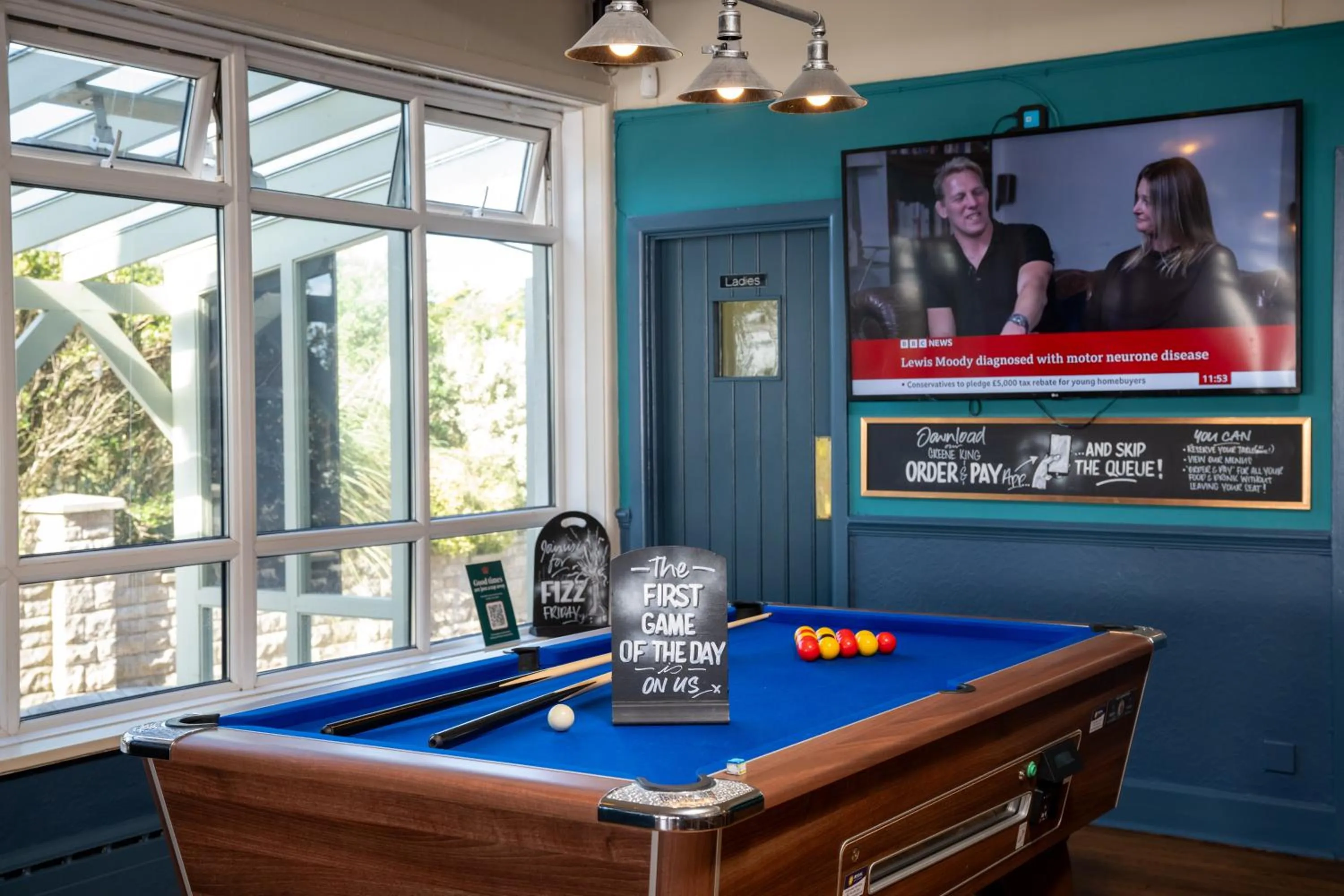 Lounge or bar in Commodore Hotel by Greene King Inns