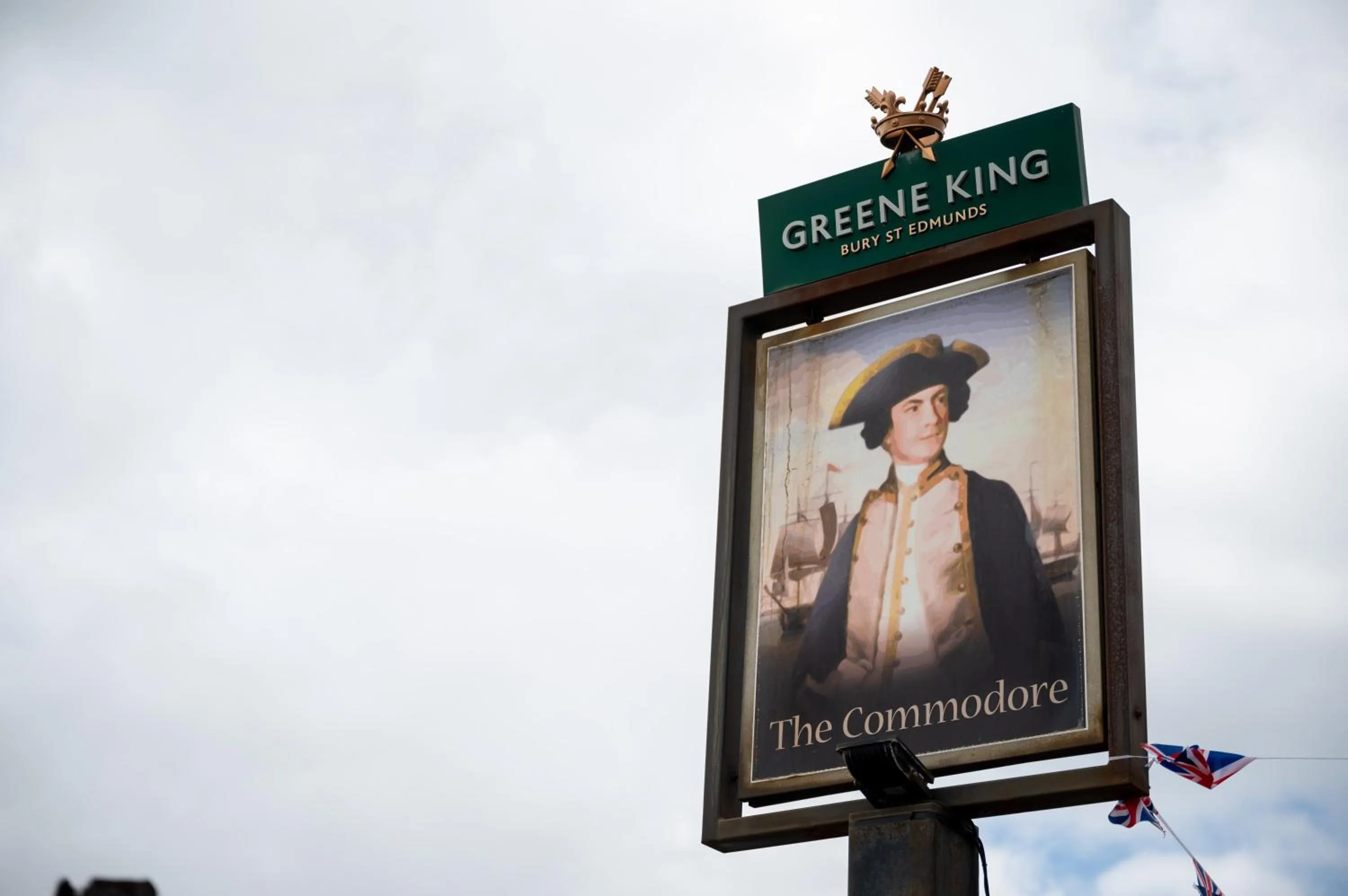 Property logo or sign in Commodore Hotel by Greene King Inns