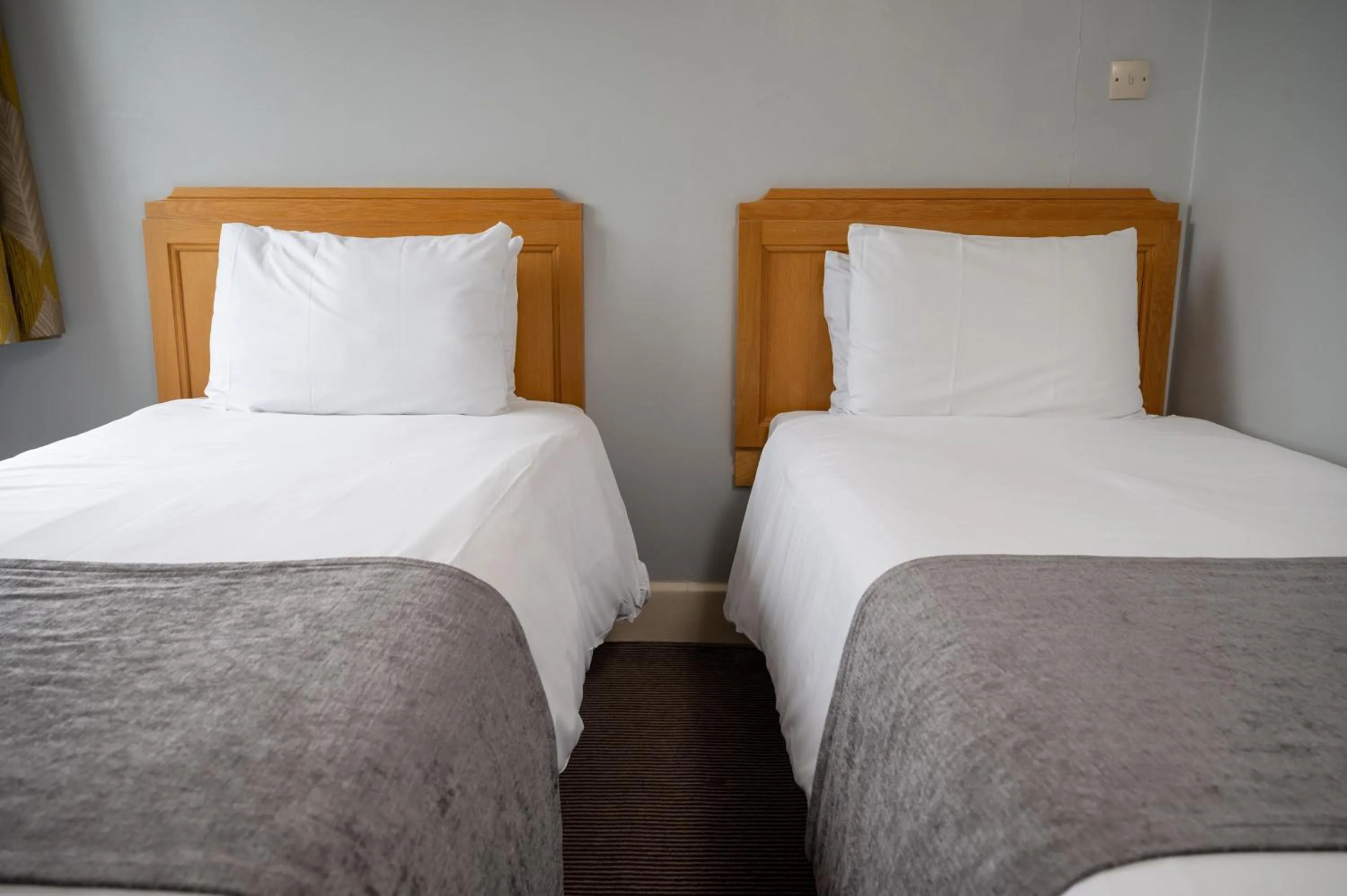 Bedroom, Bed in Commodore Hotel by Greene King Inns