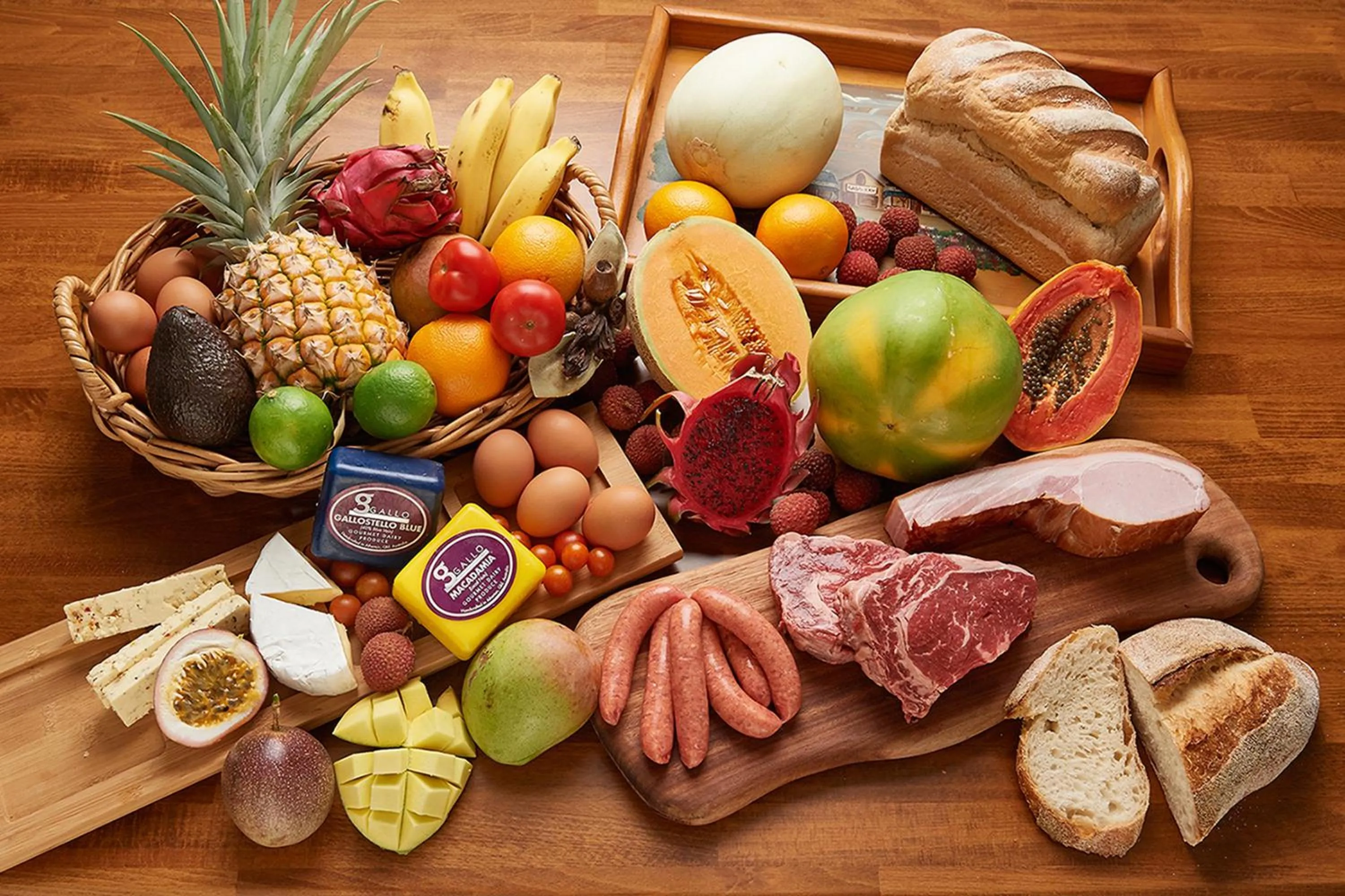 Food close-up in Sharlynn by the River