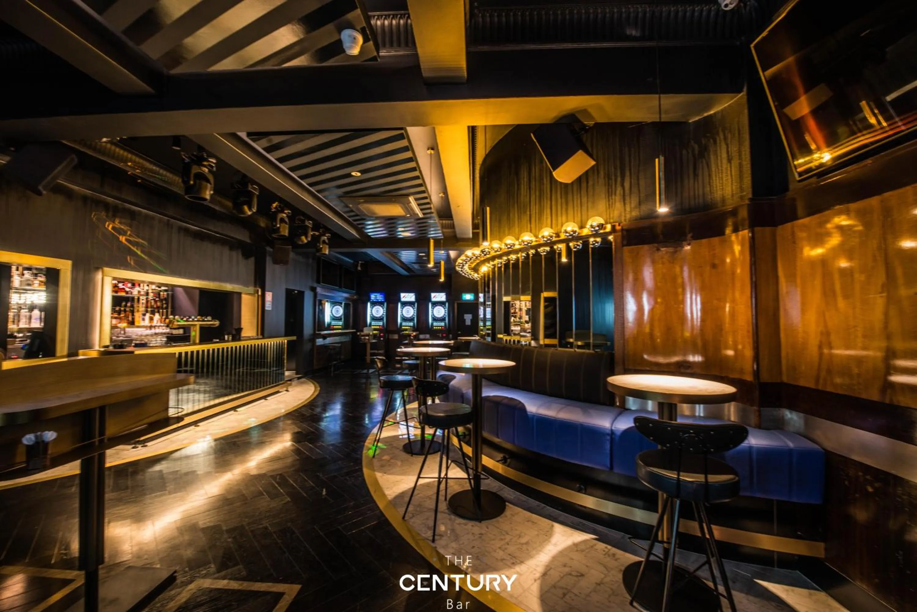 Lounge or bar in The Capsule Hotel