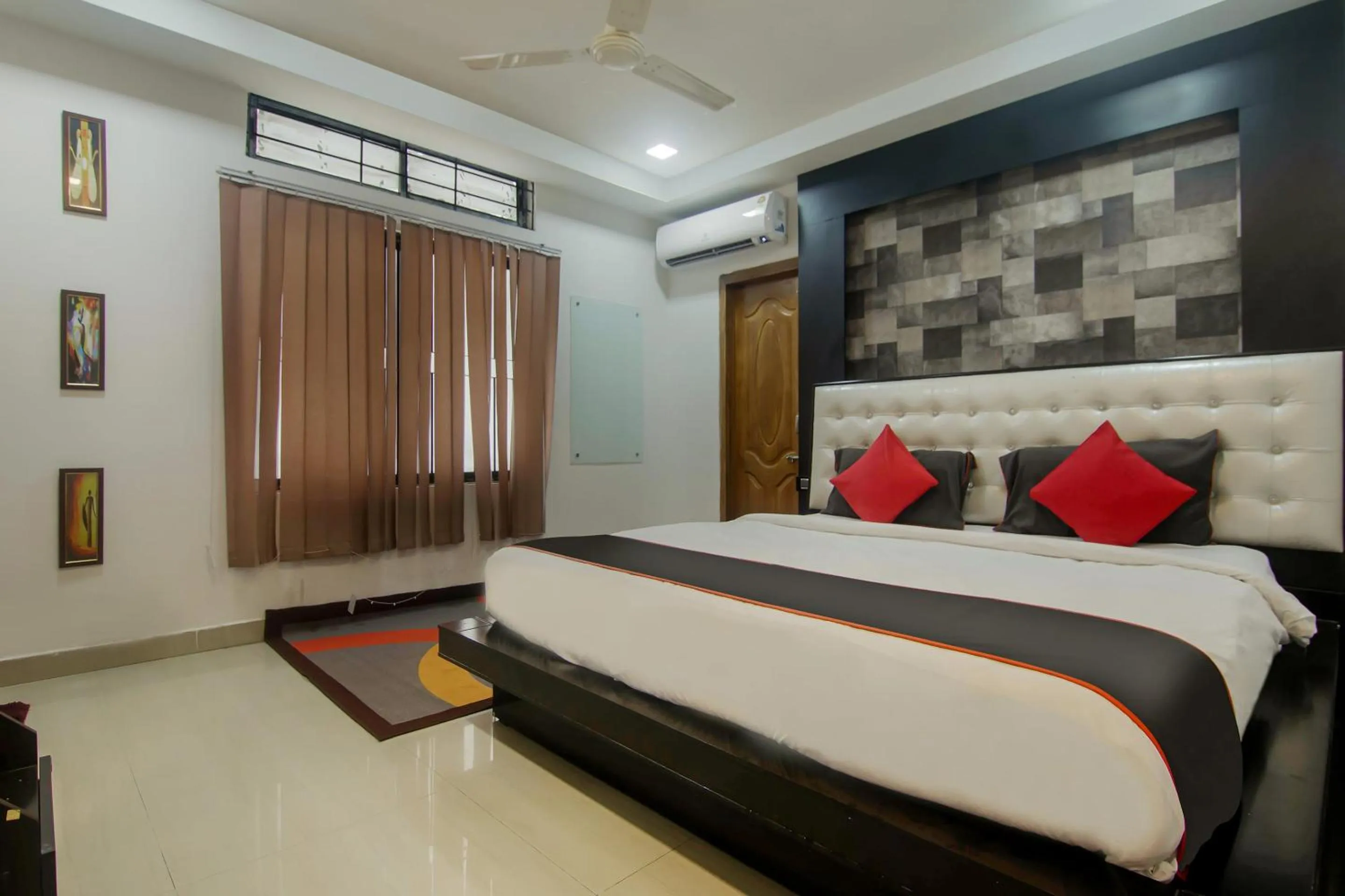 Bedroom, Bed in Hotel OThe Blu Bell