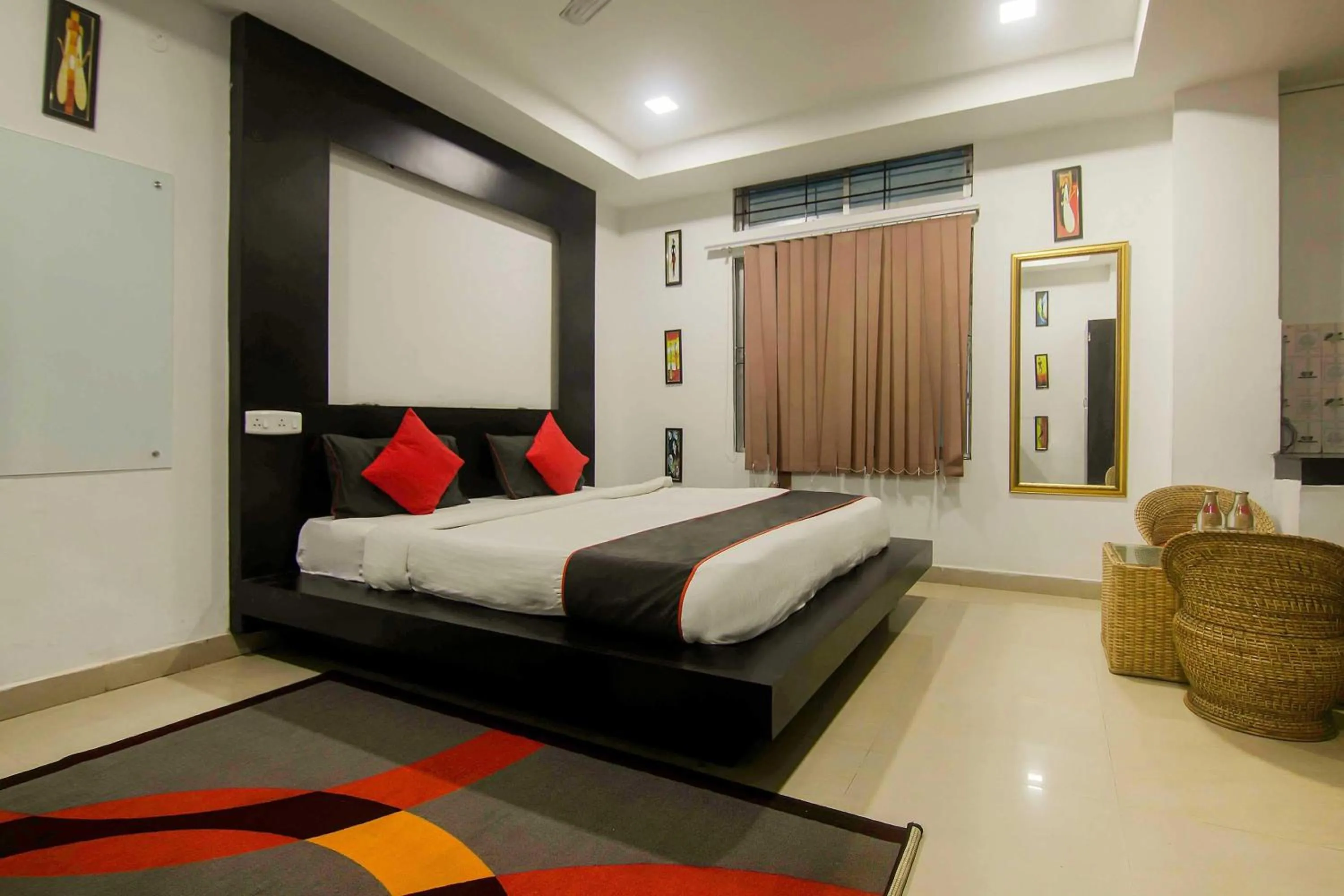 Bedroom, Bed in Hotel OThe Blu Bell