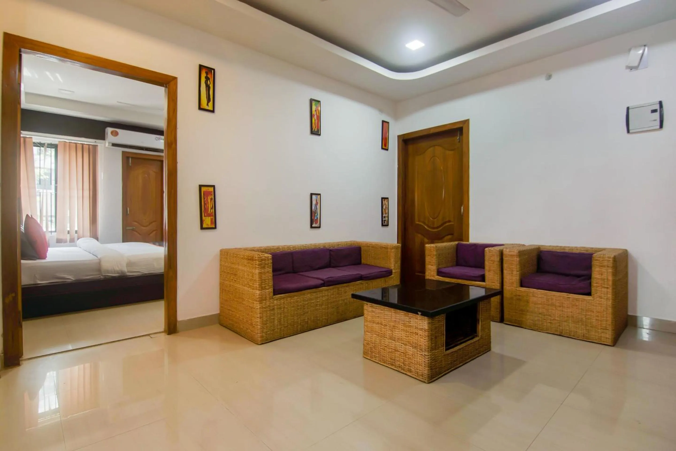 Bedroom in Collection O The Blu Bell Nizarapar Path