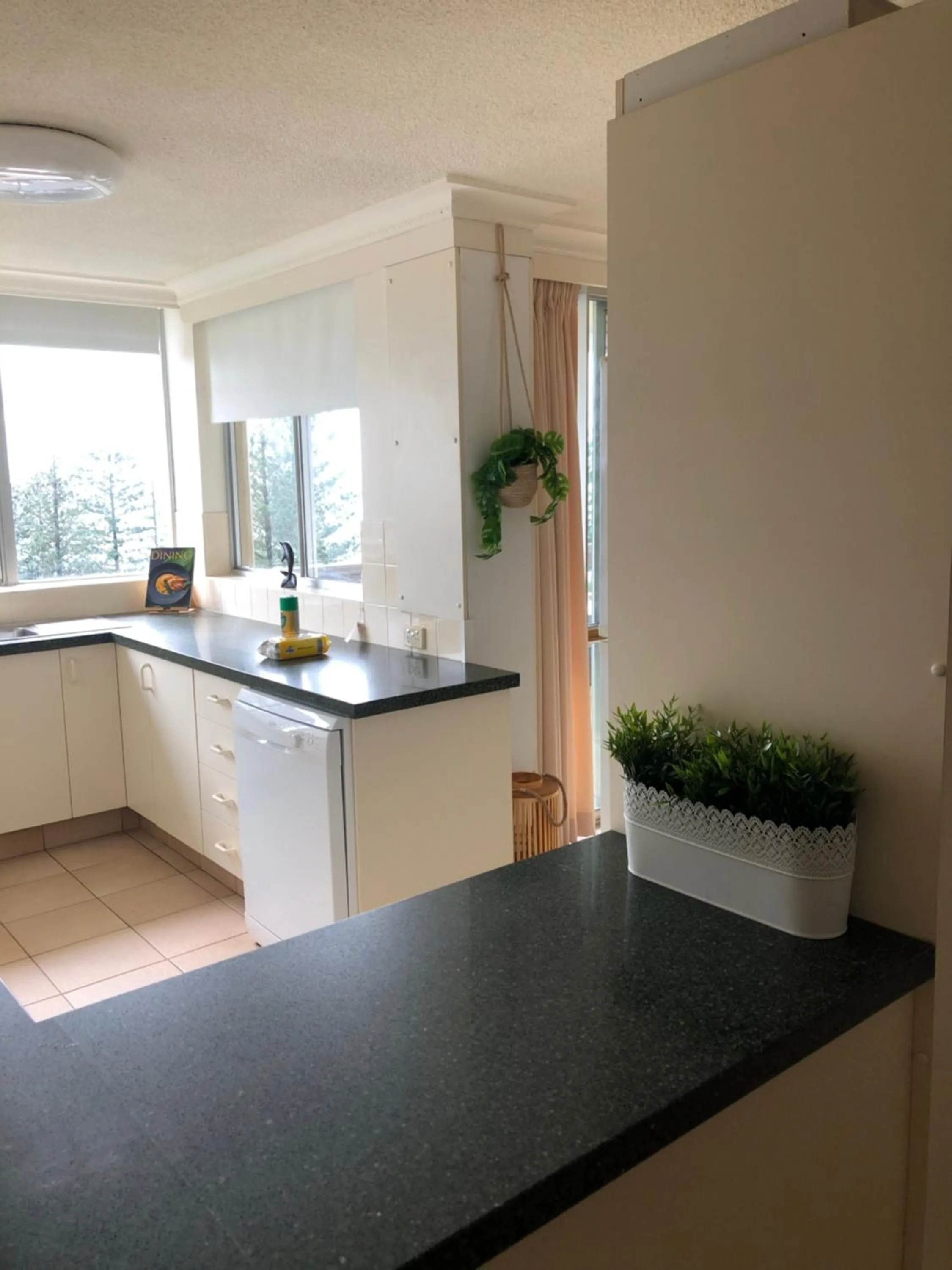 Kitchen or kitchenette in Oceania on Burleigh Beach