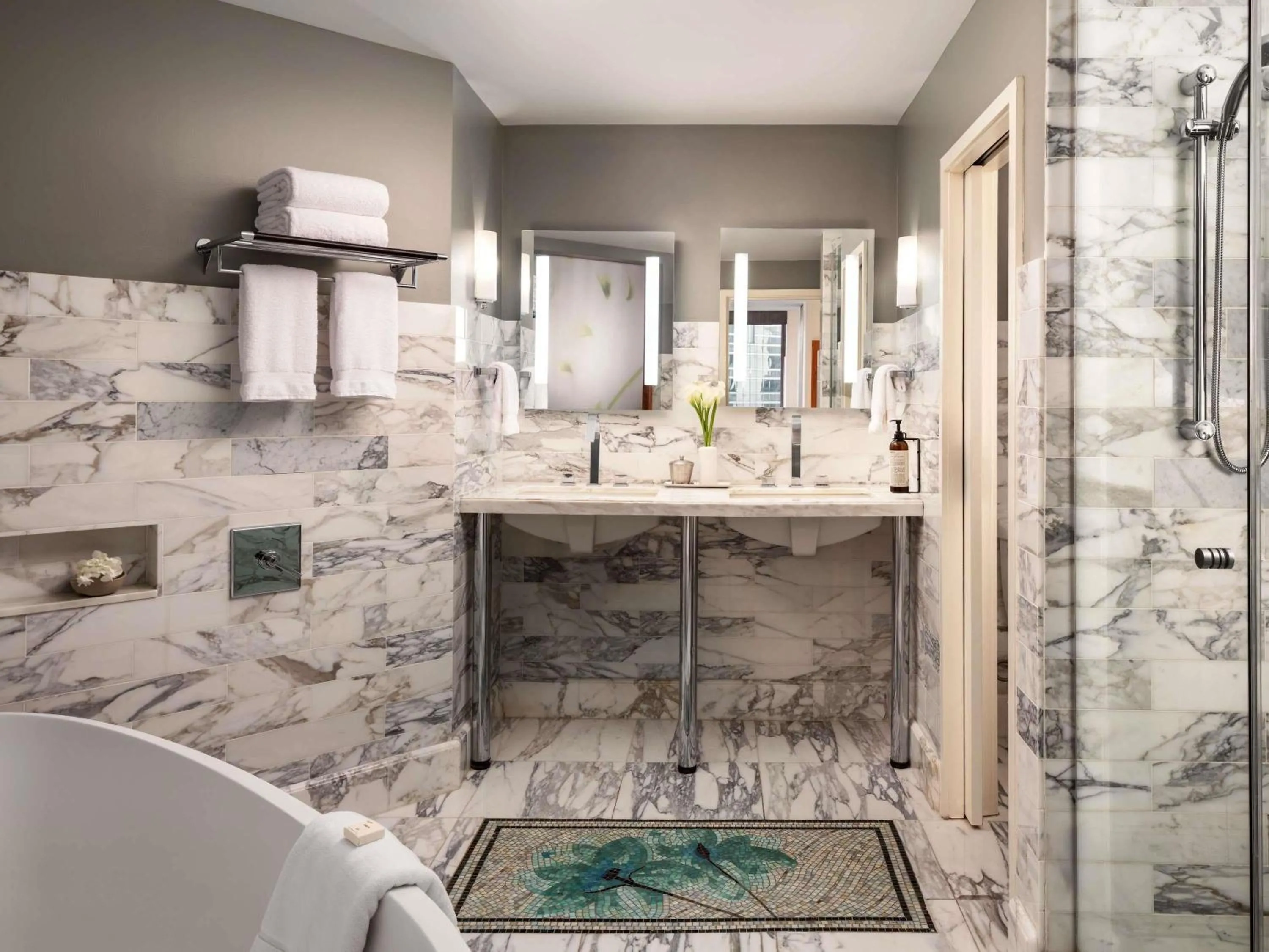 Bedroom in Fairmont Chicago Millennium Park