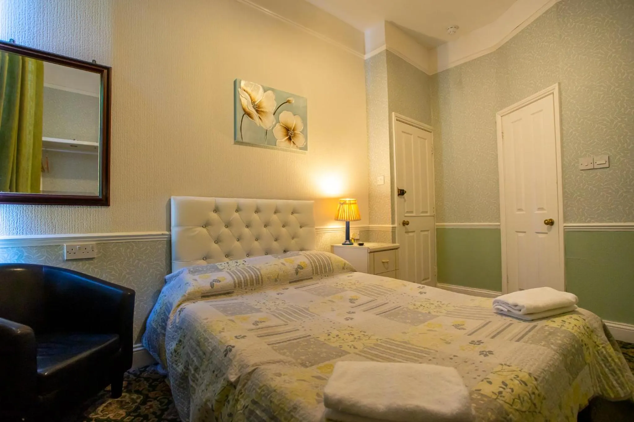 Bed in The Carlton Hotel