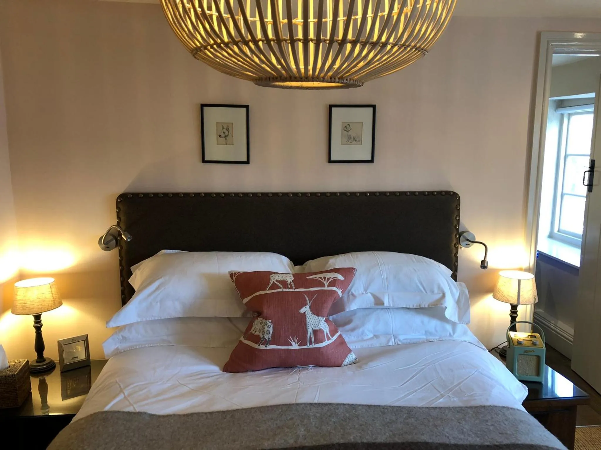 Bed in The Red Lion Inn