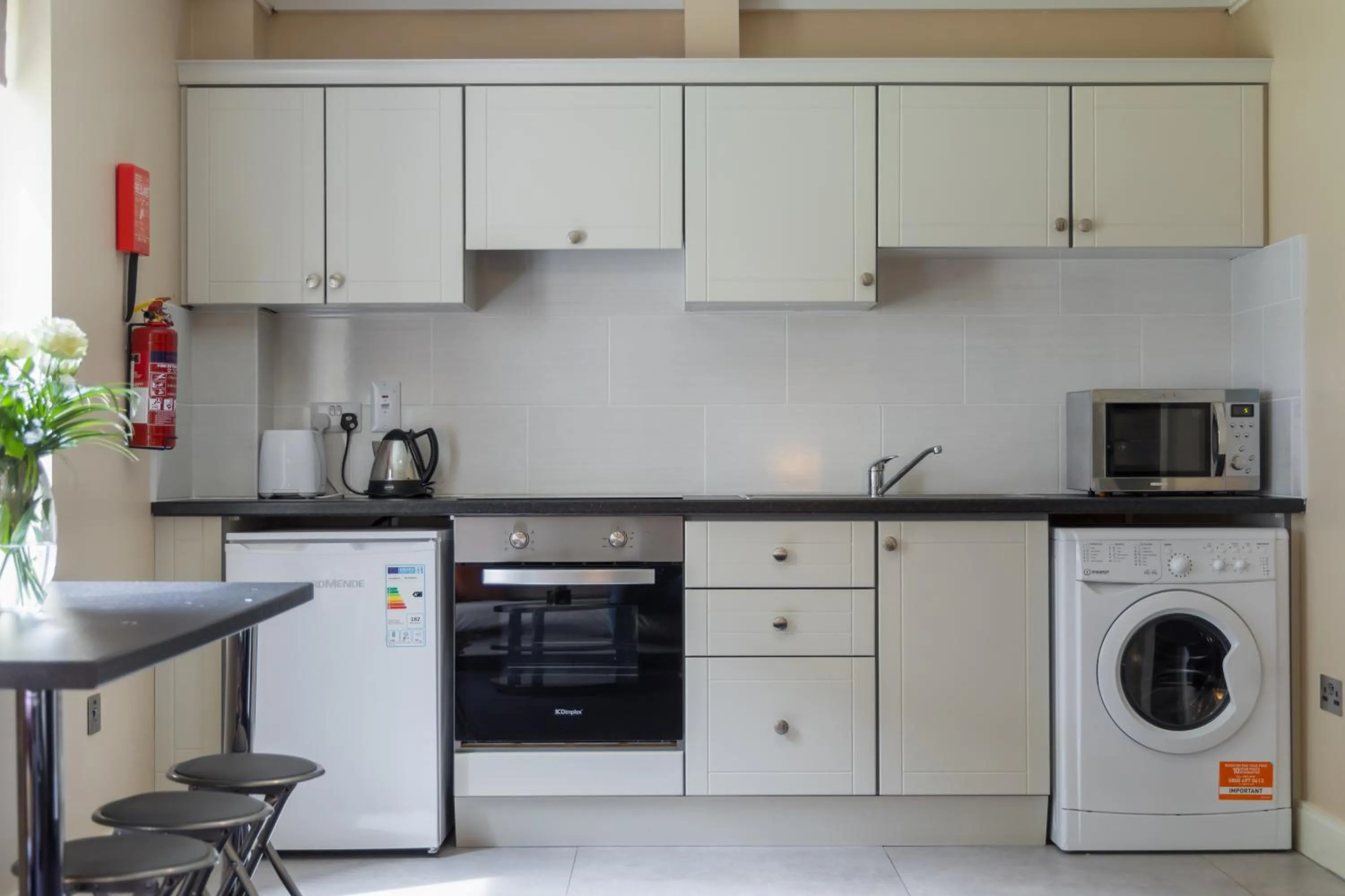 Kitchen or kitchenette in Shamrock Lodge Hotel