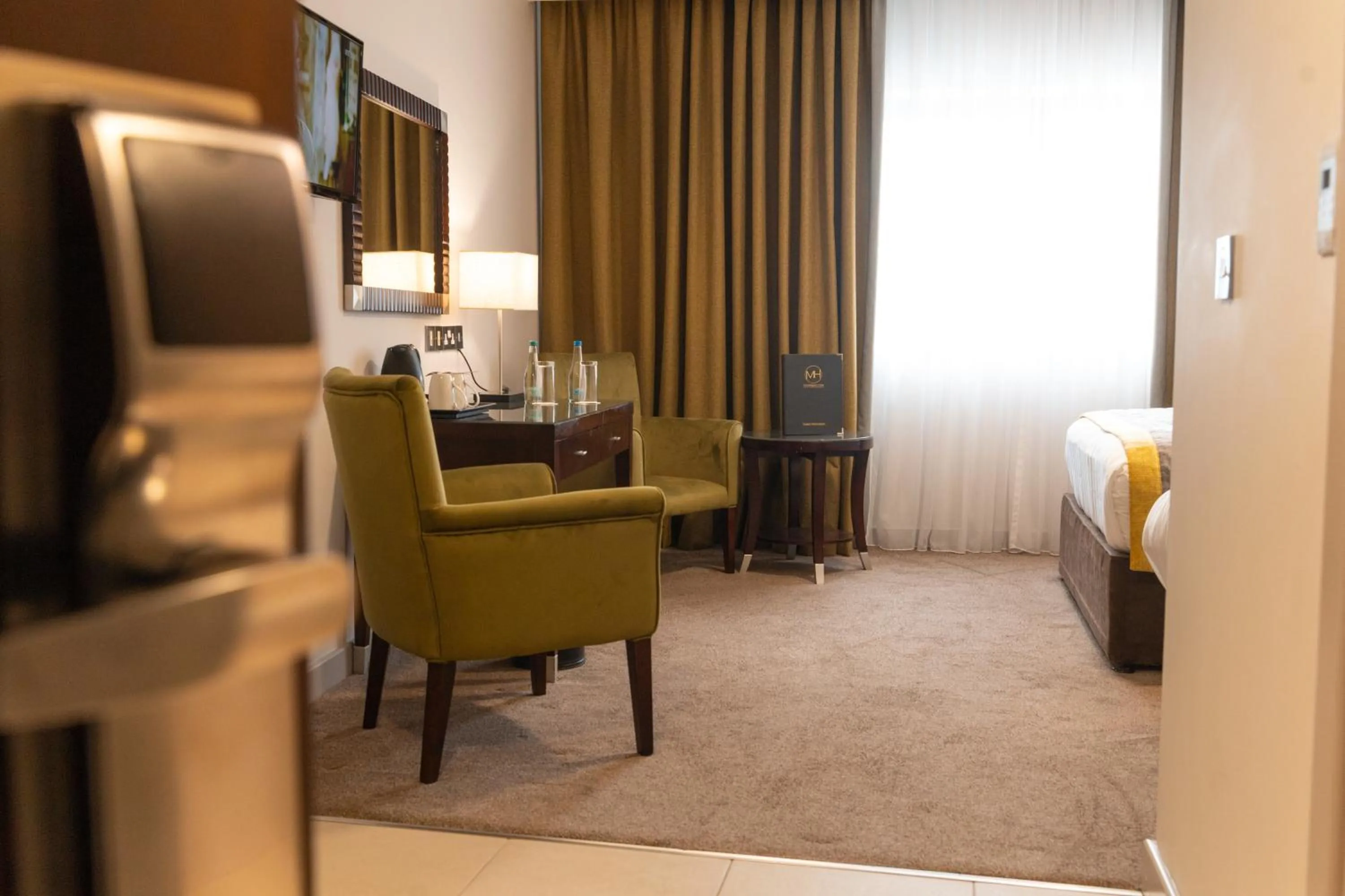 Bed in McGettigans Hotel