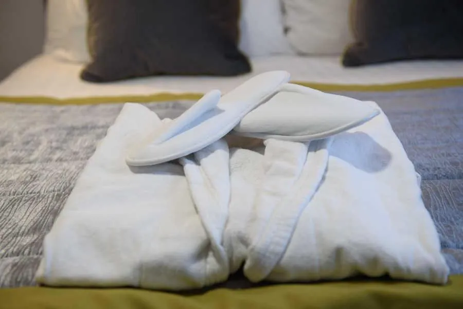 Bed in McGettigans Hotel