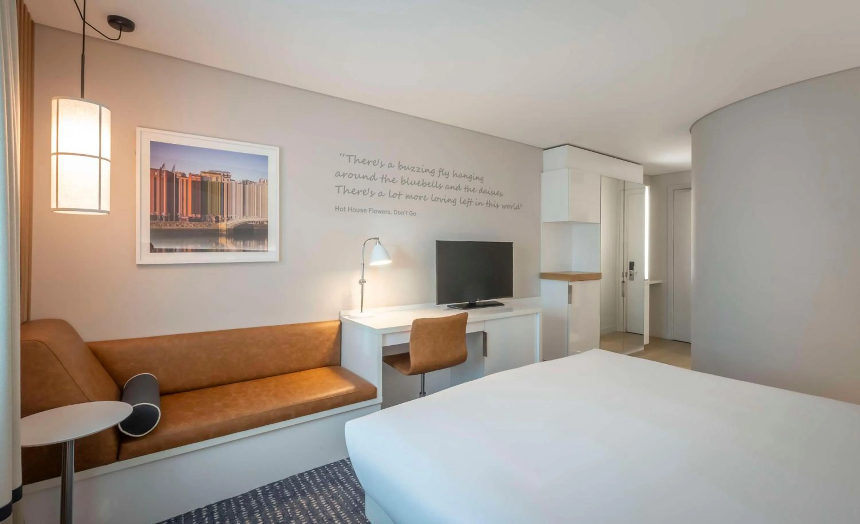 Bedroom, Bed in The Morrison Dublin, Curio Collection by Hilton
