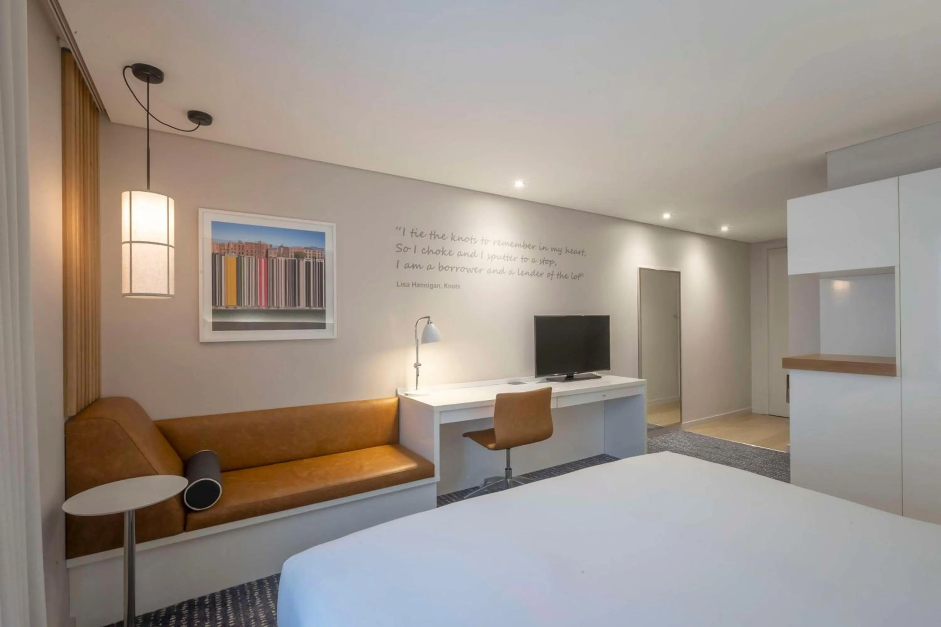 Living room, Bed in The Morrison Dublin, Curio Collection by Hilton