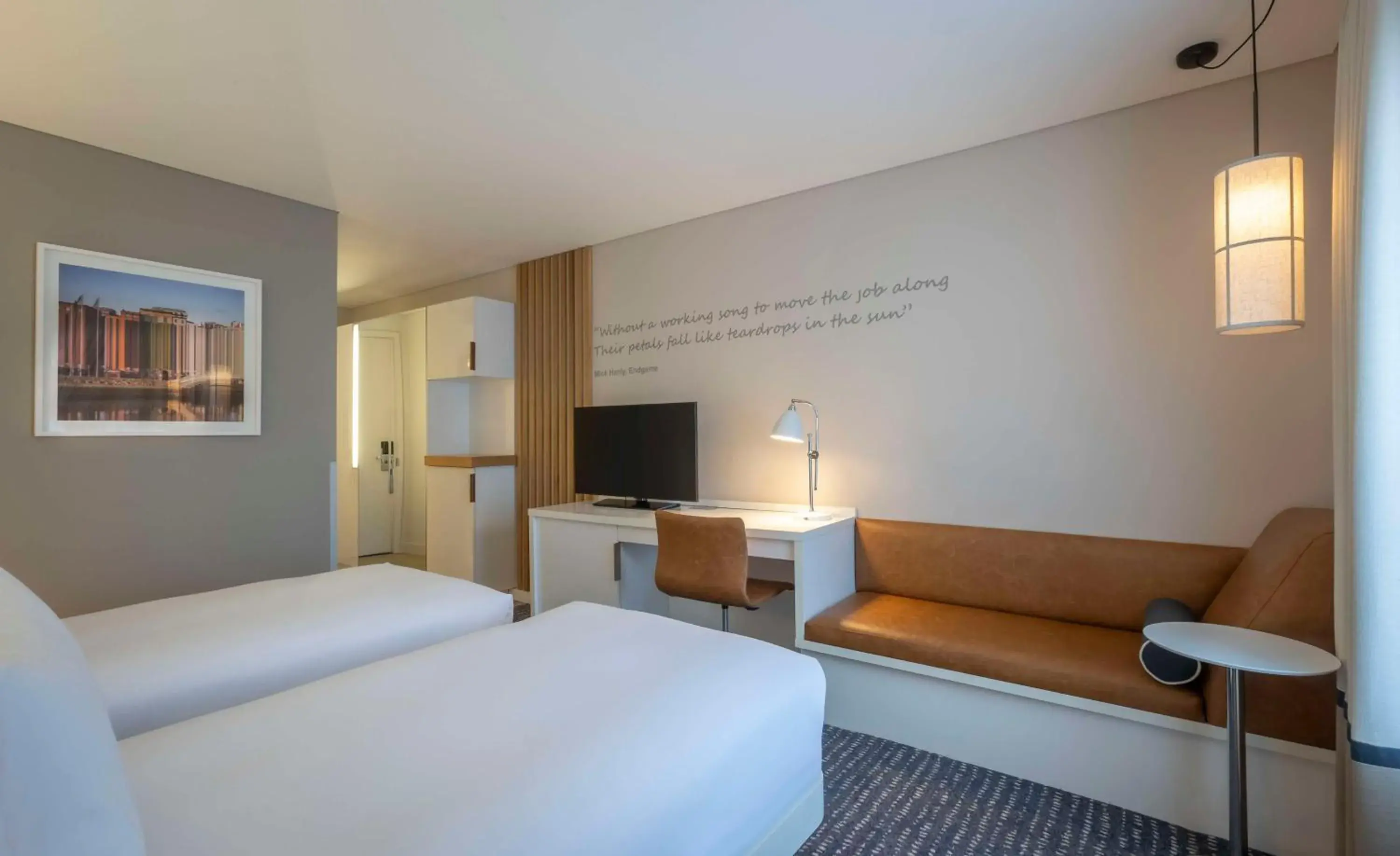 Twin Room in The Morrison Dublin, Curio Collection by Hilton Twin Room in The Morrison Dublin, Curio Collection by Hilton