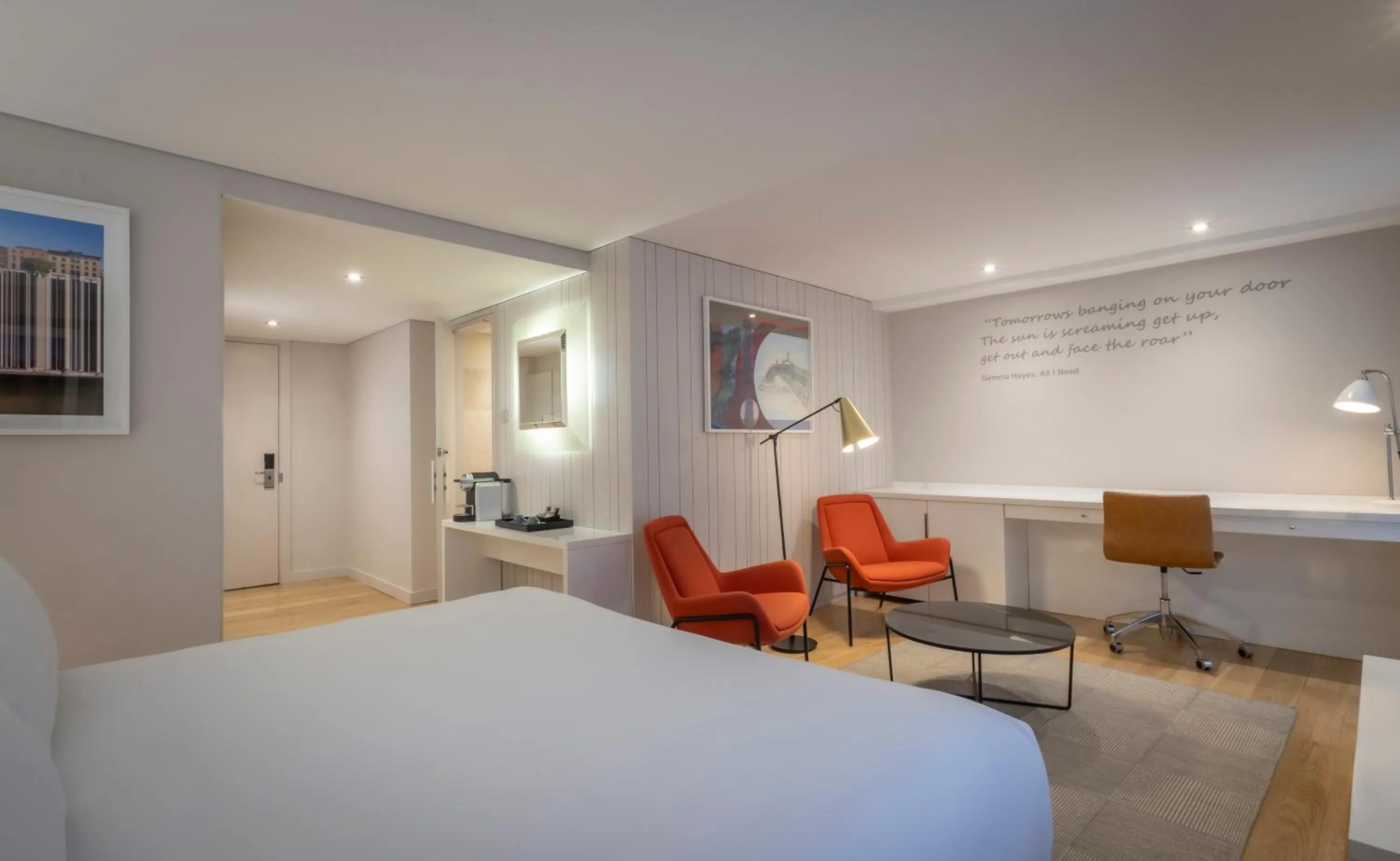 Bedroom, Bed in The Morrison Dublin, Curio Collection by Hilton