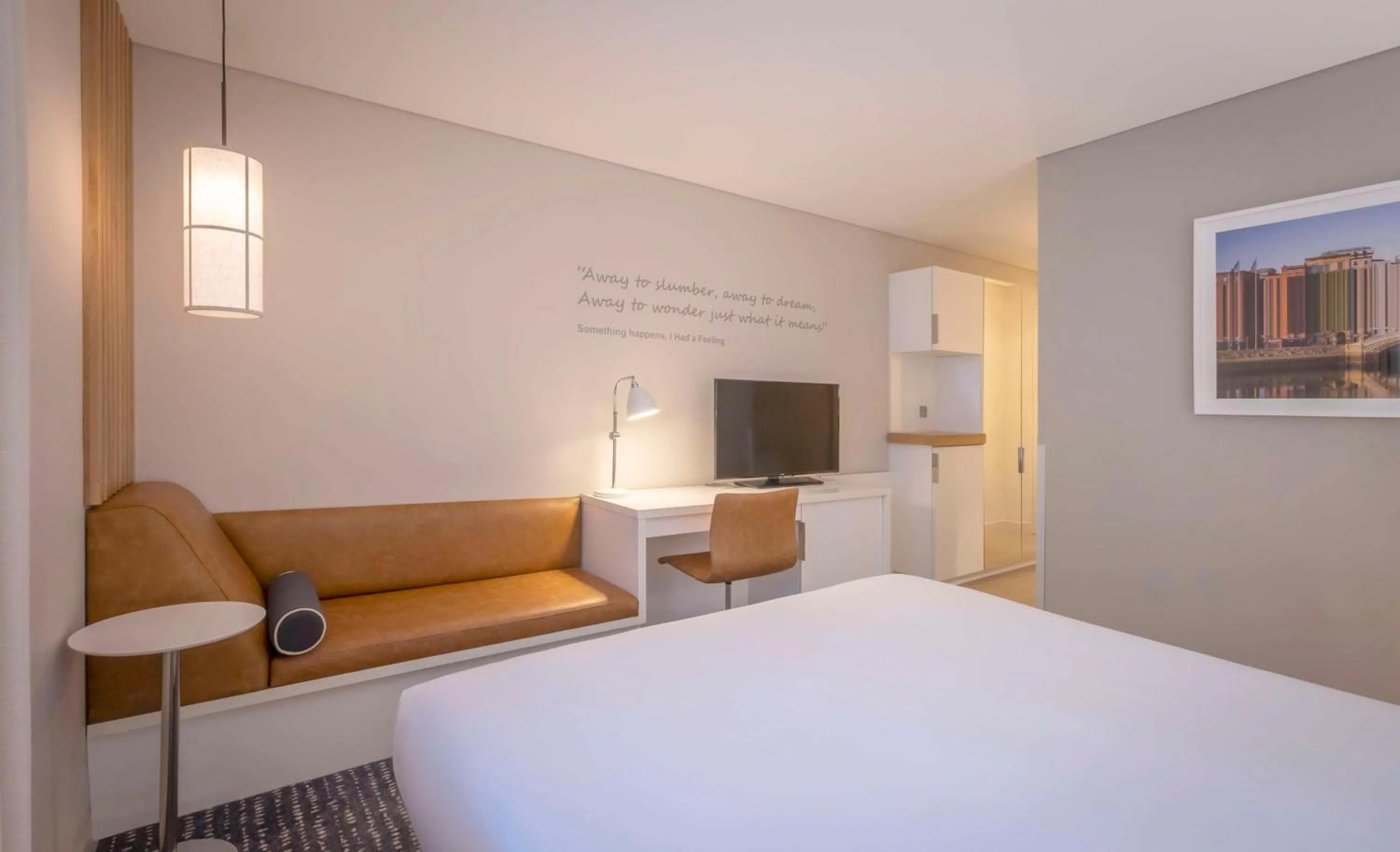 Bedroom, Bed in The Morrison Dublin, Curio Collection by Hilton