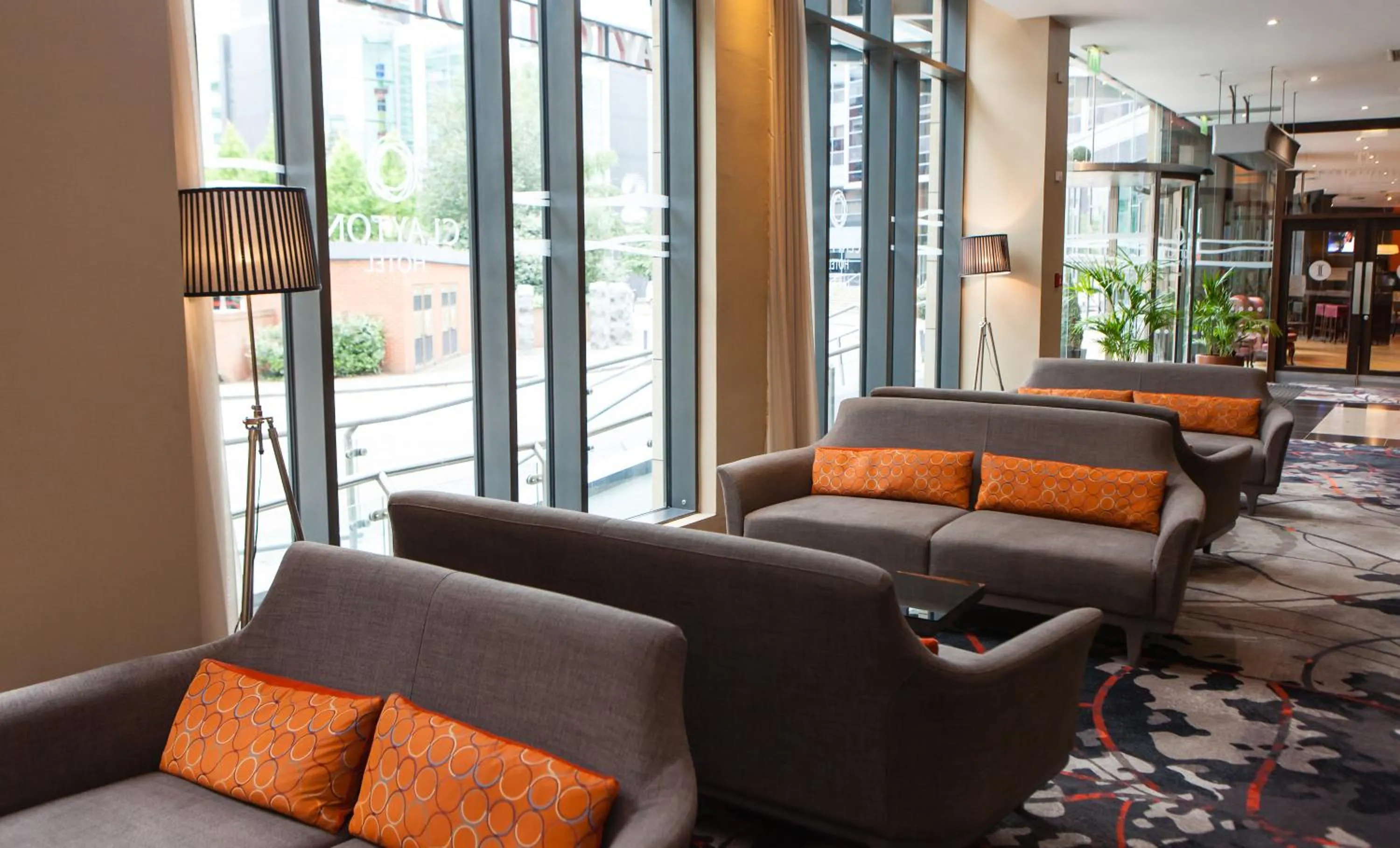 Lobby or reception in Clayton Hotel, Leeds
