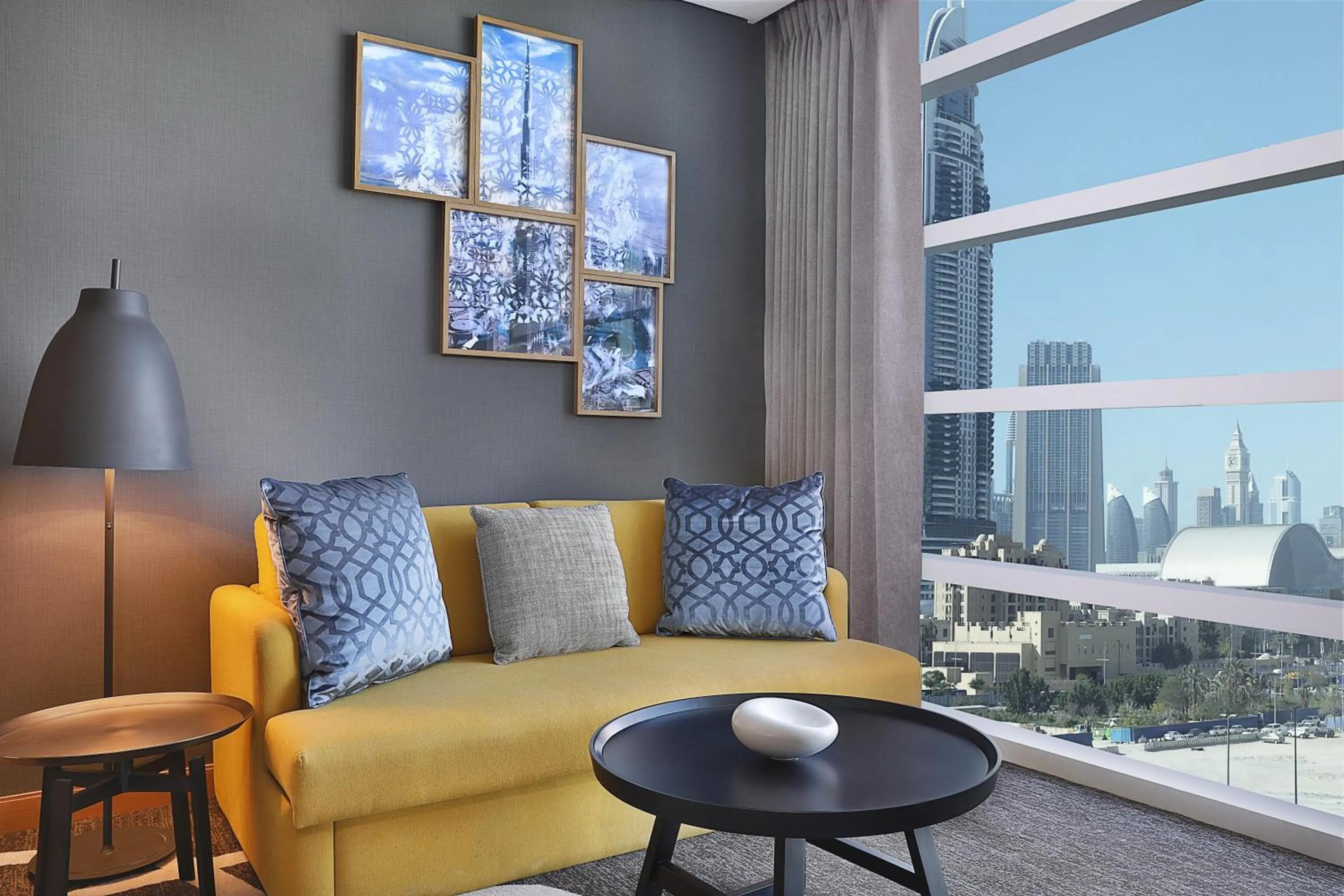 Bed in DoubleTree by Hilton Dubai - Business Bay