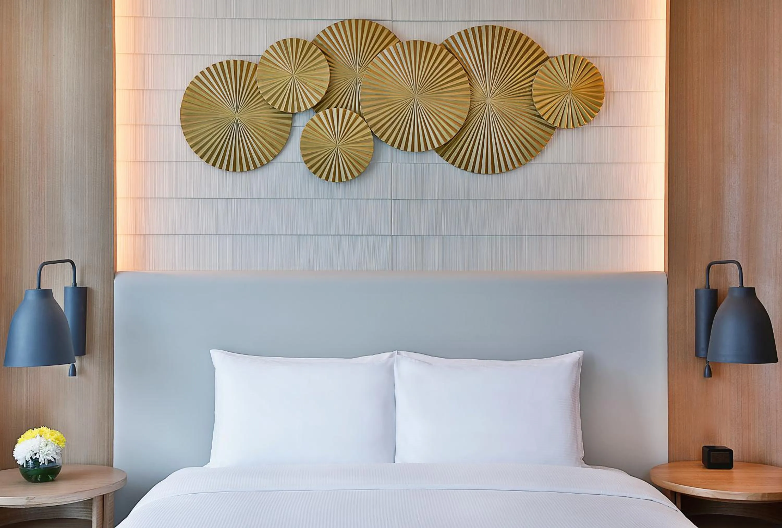 Bed in DoubleTree by Hilton Dubai - Business Bay