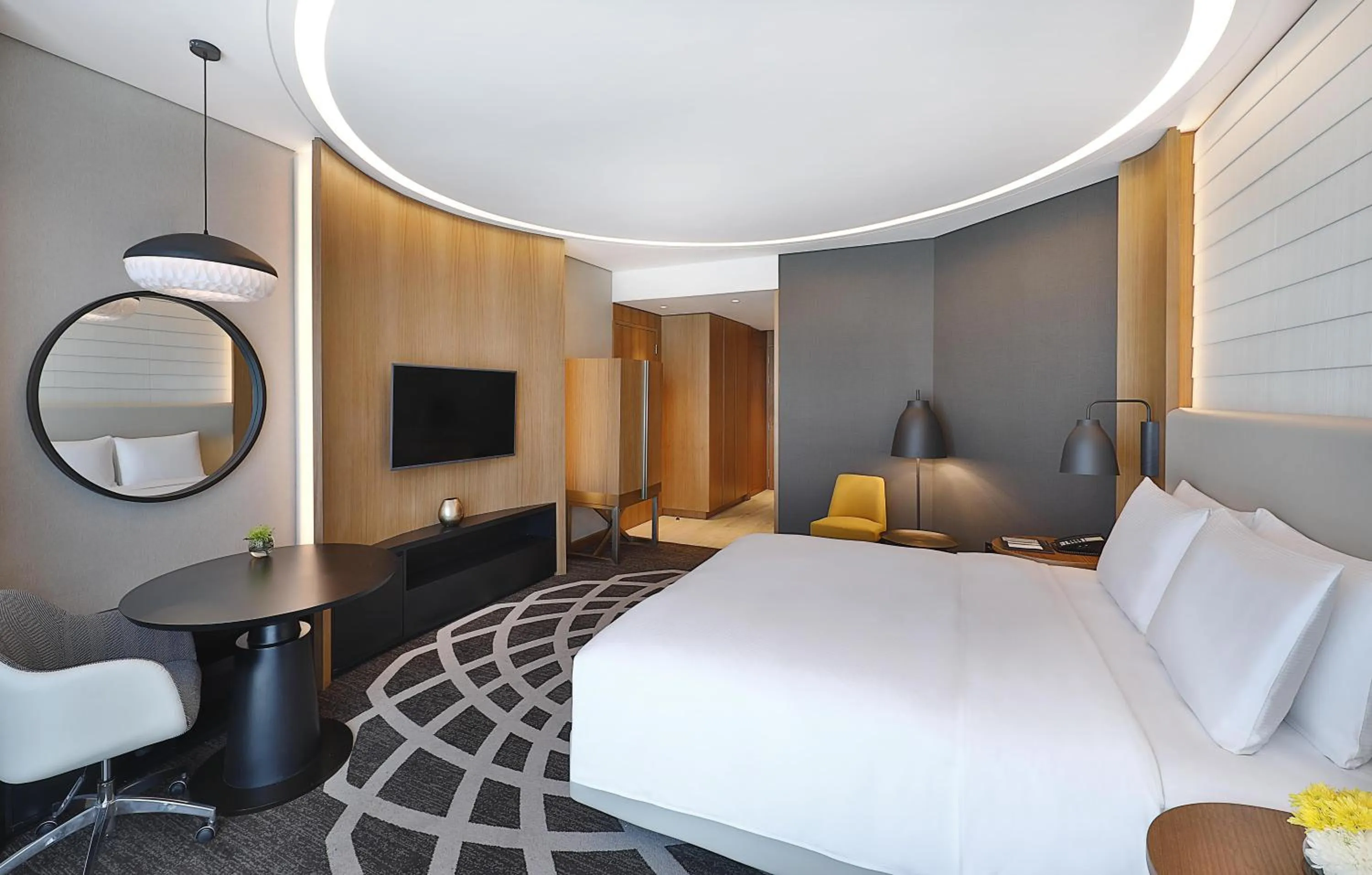 Bed in DoubleTree by Hilton Dubai - Business Bay