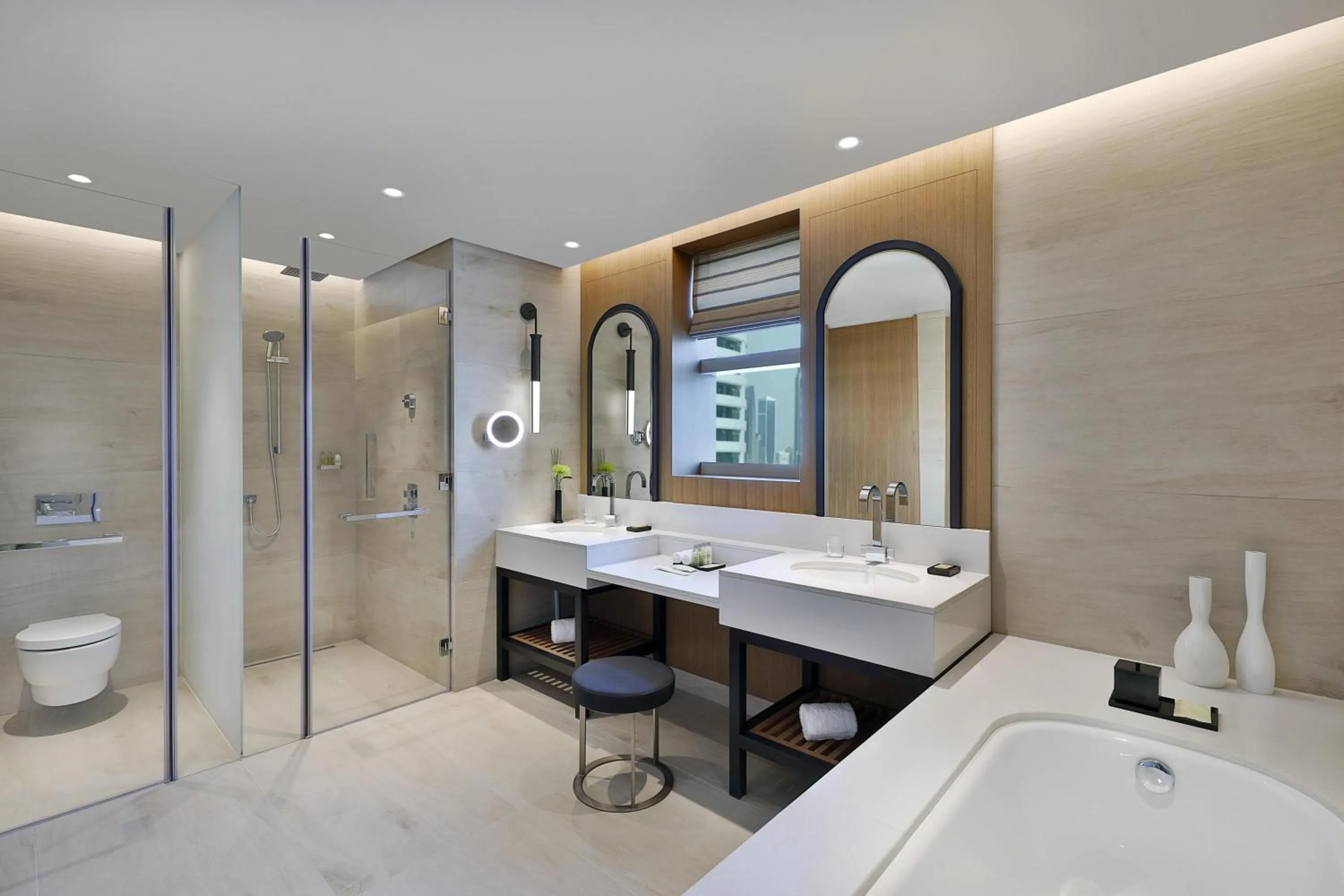 Bathroom in DoubleTree by Hilton Dubai - Business Bay