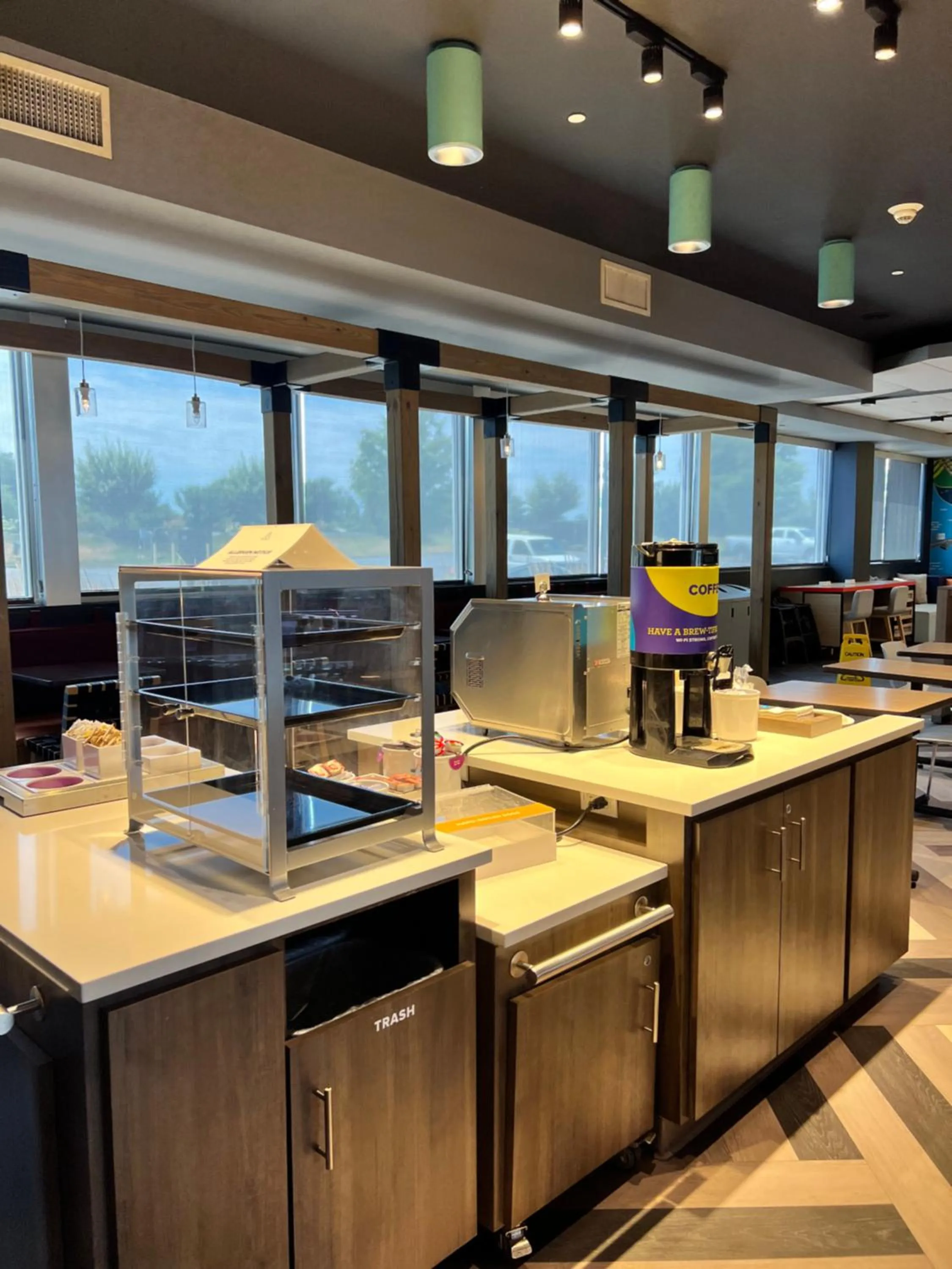 Buffet breakfast in Tru By Hilton Lancaster East