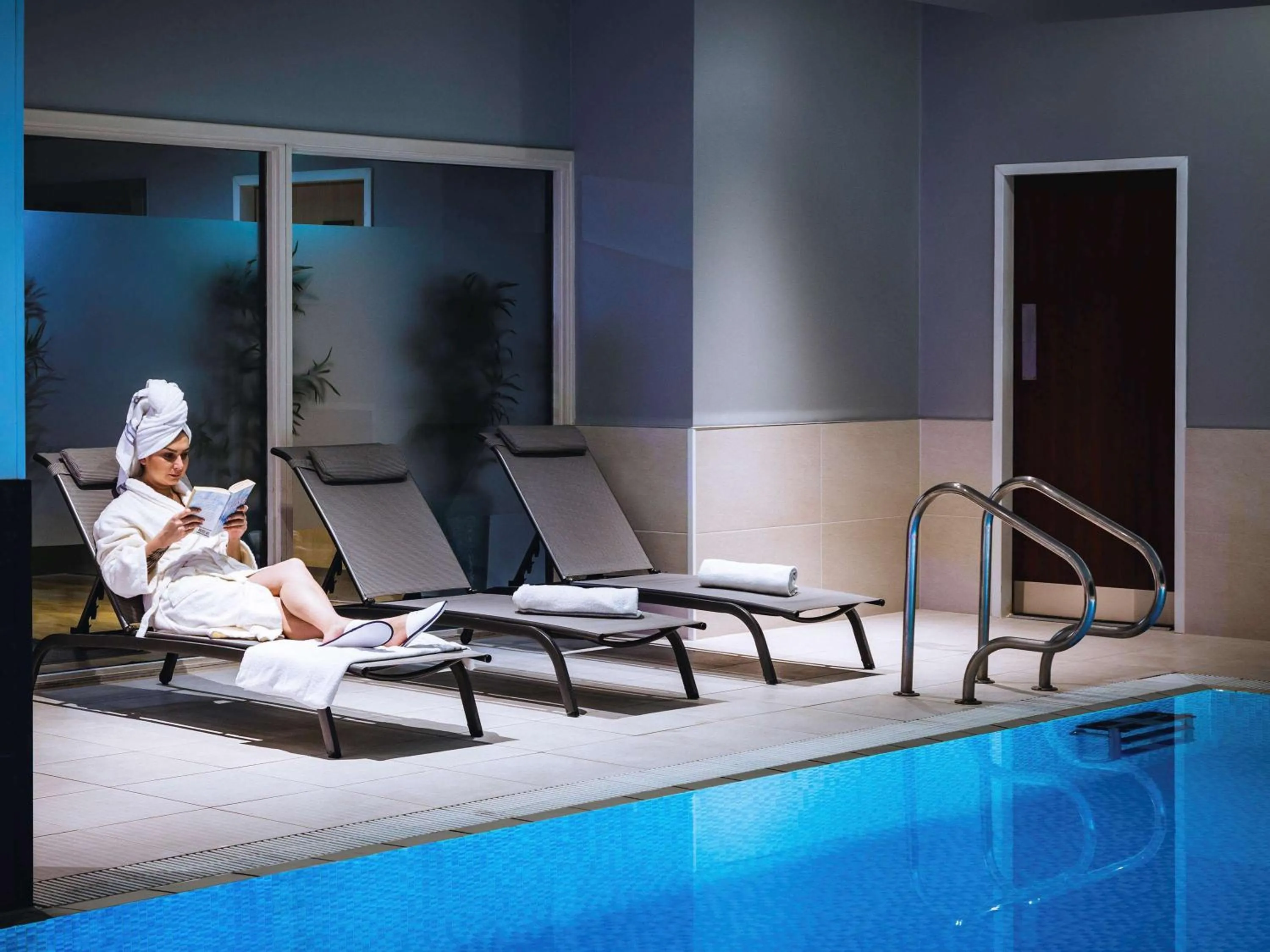 On site in Novotel Reading Centre