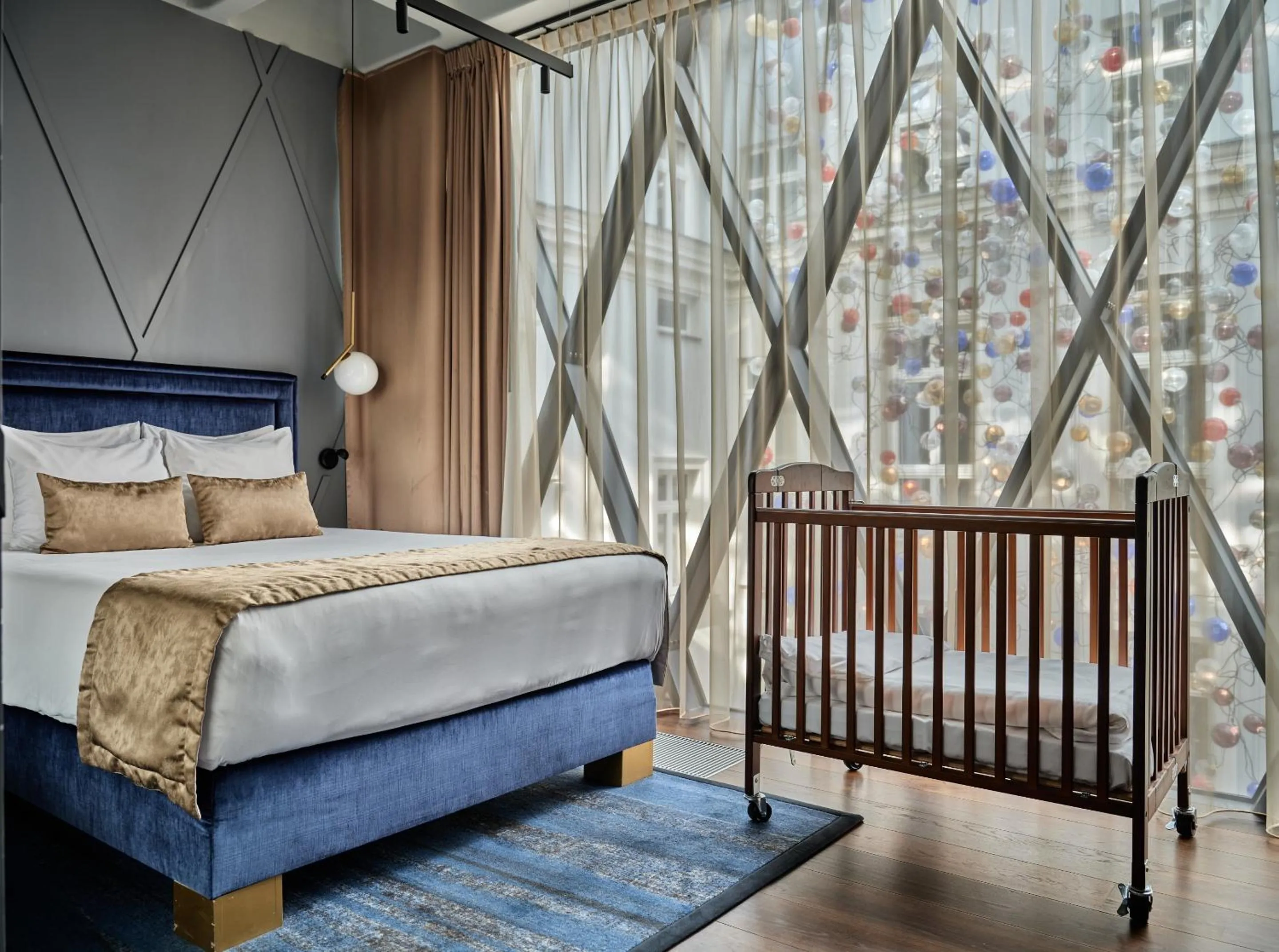 Bed in Hotel Indigo Warsaw Nowy Świat by IHG